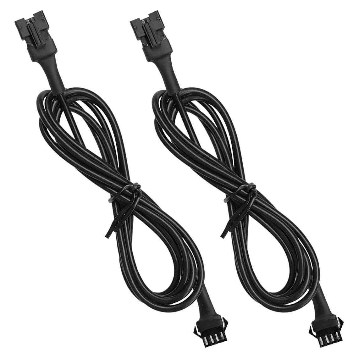 Cable de Extensión LED RGB 4 Pines LHDOS 152.4 cm 2PCS