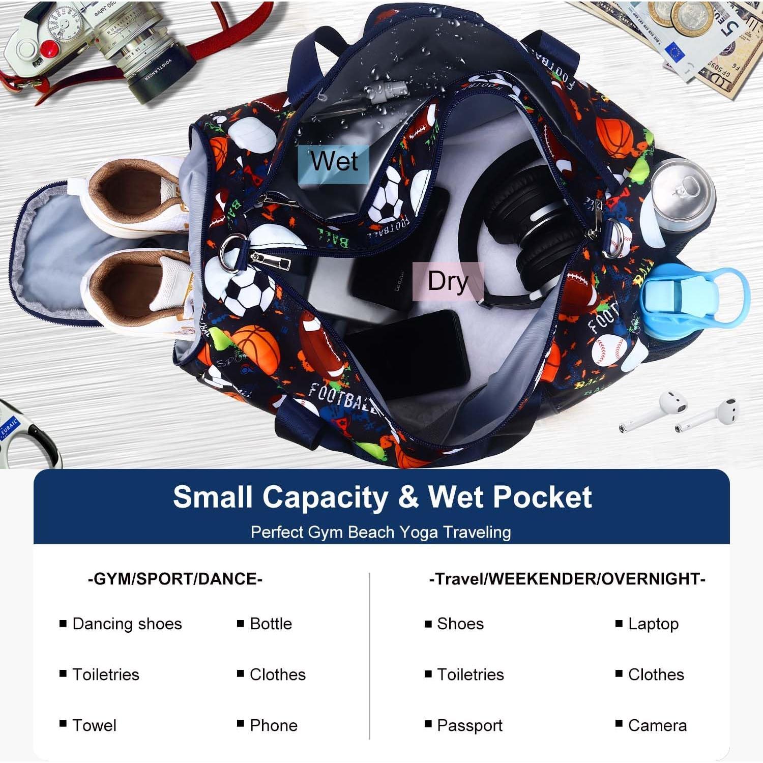 Bolsa de Viaje para Niños RHCPFOVR - 46x23.4x22 cm