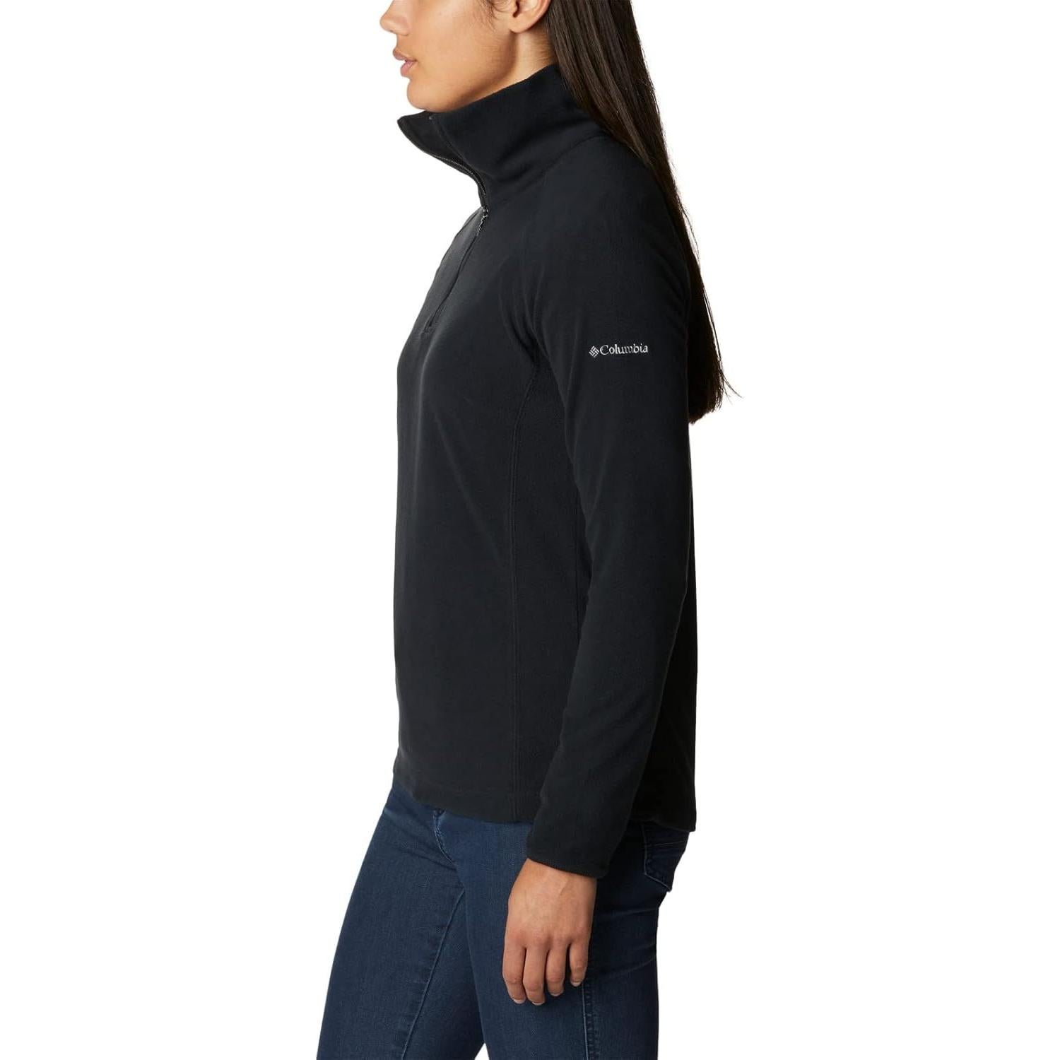 Chaqueta de Forro Polar Columbia Mujer Glacial Fleece III Negro