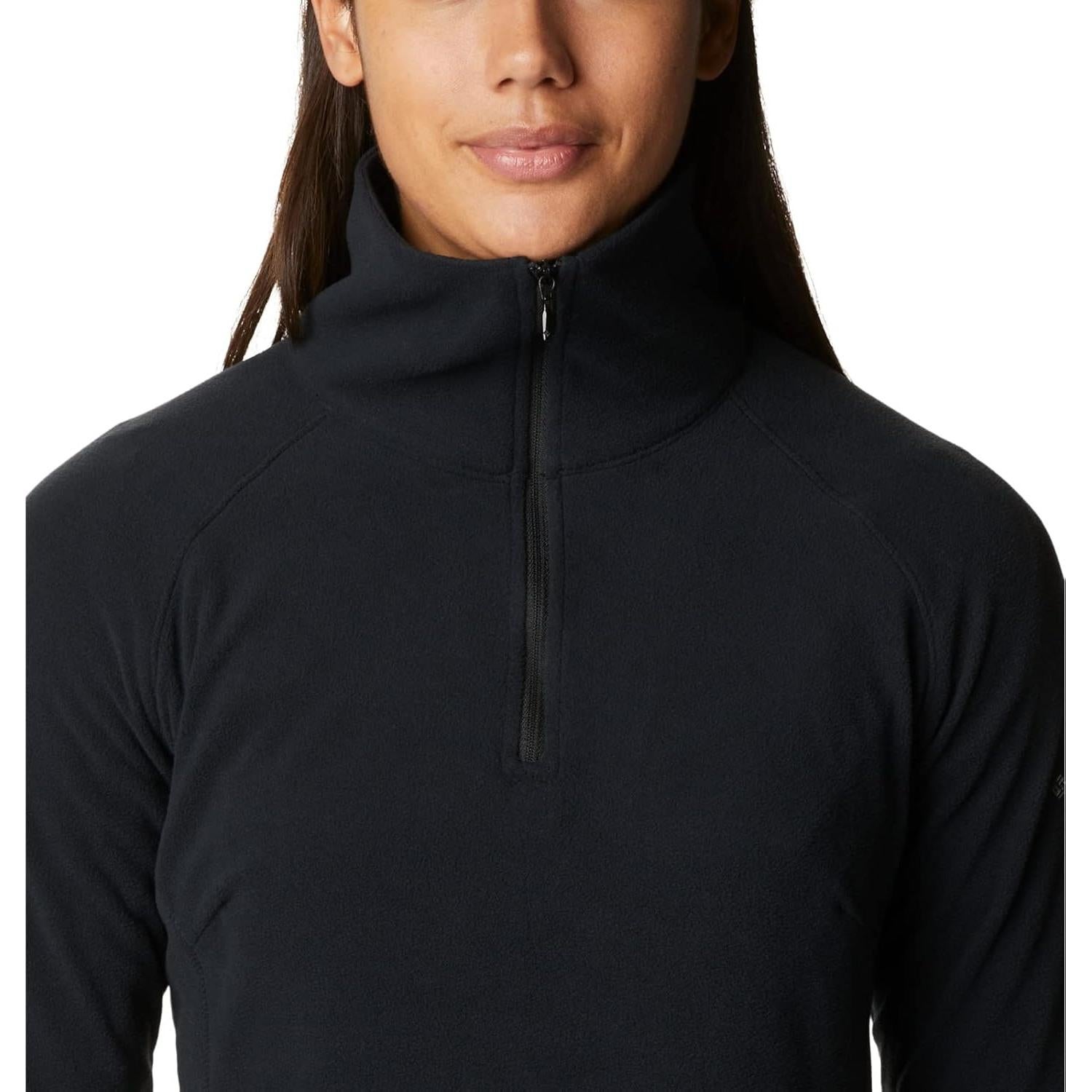Chaqueta de Forro Polar Columbia Mujer Glacial Fleece III Negro