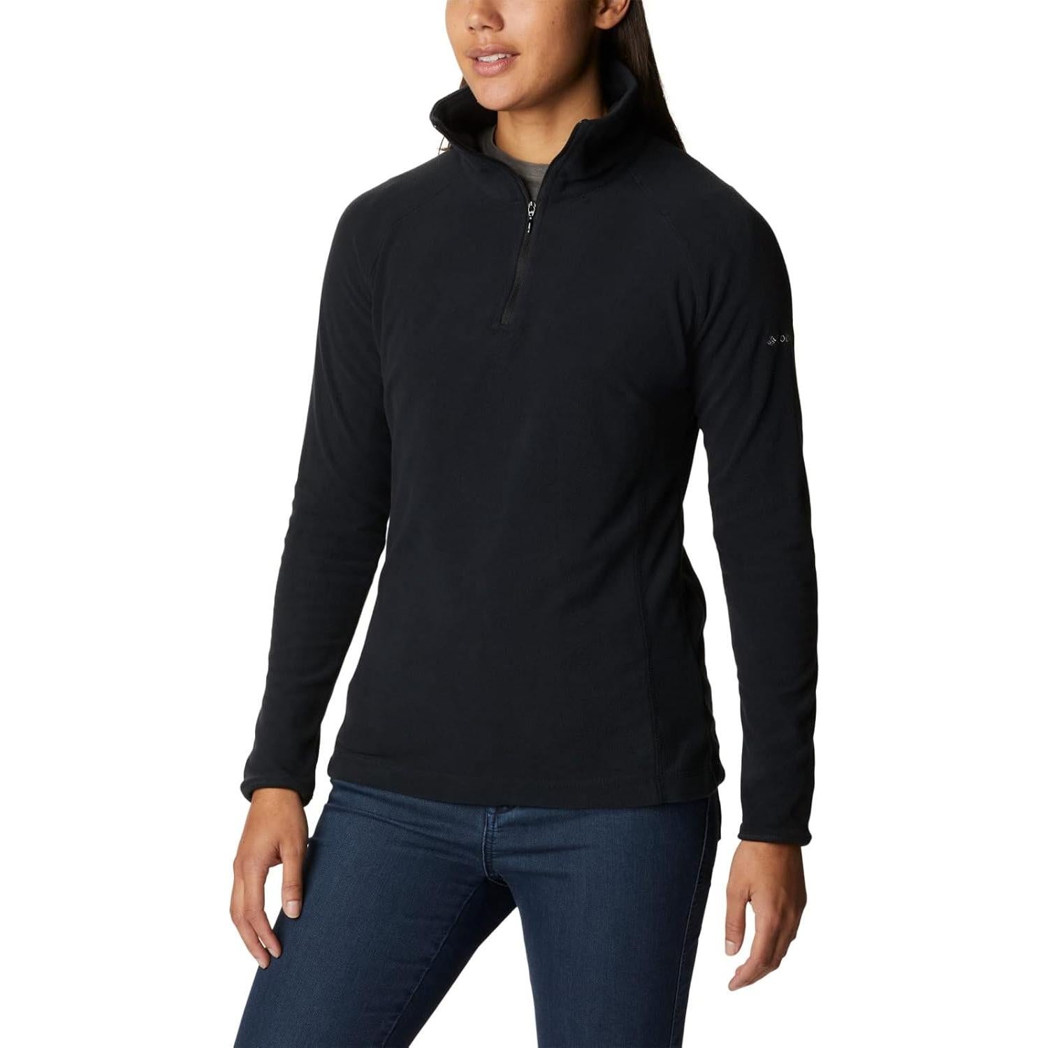 Chaqueta de Forro Polar Columbia Mujer Glacial Fleece III Negro