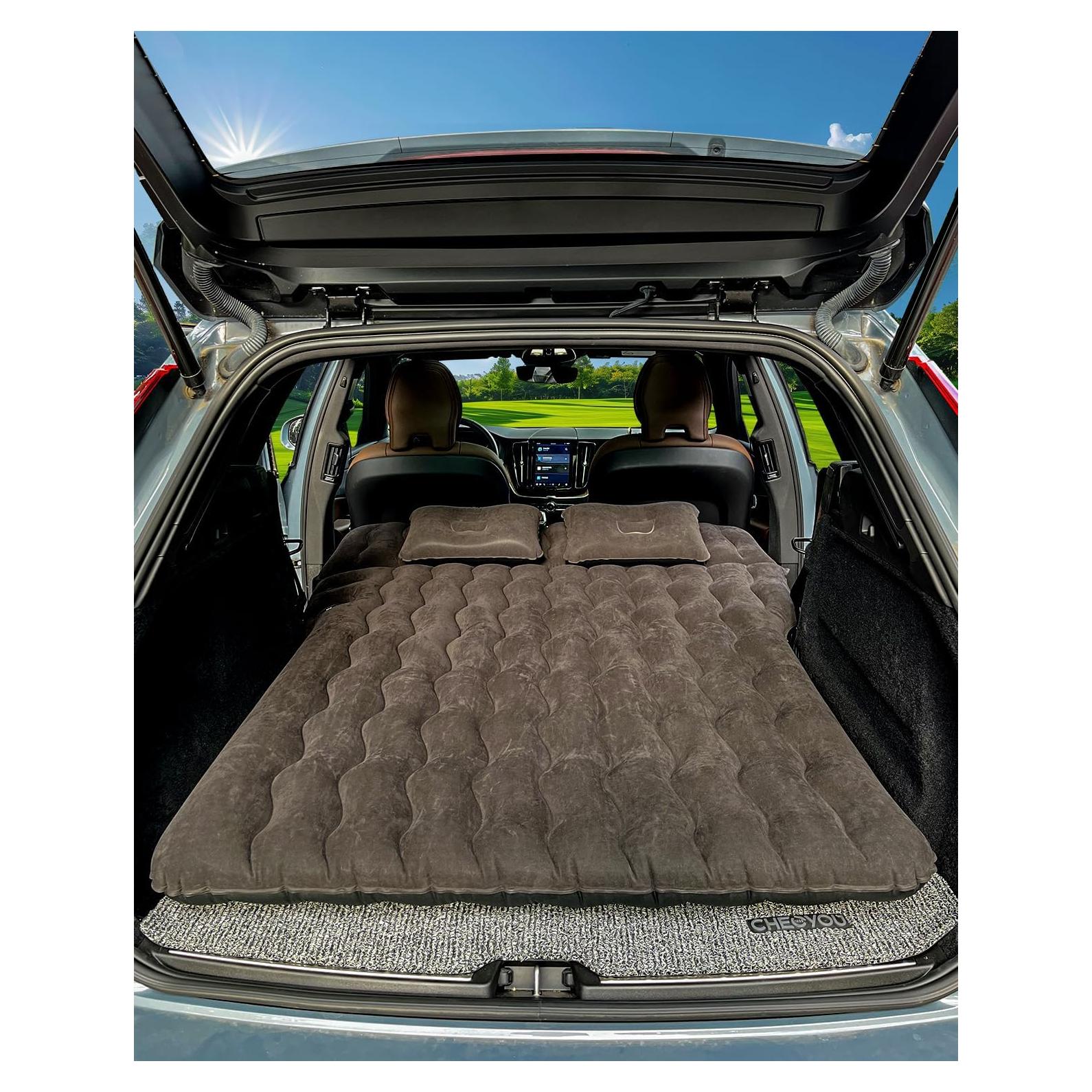 Colchón de Aire SUV Canodoky Inflable Negro para Camping