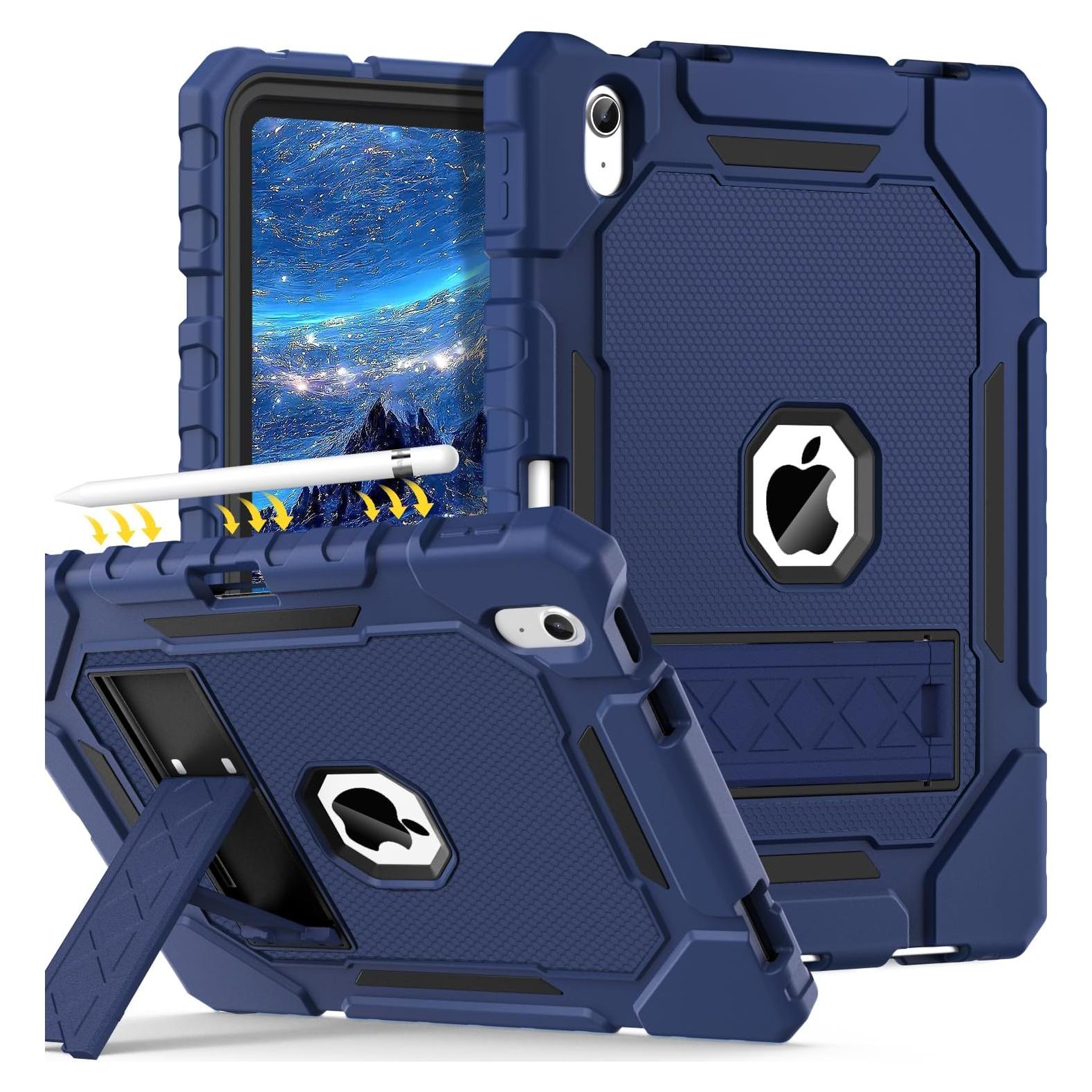 Funda Grifobes para iPad 11" A16 y 10.9" 10ª Gen Azul Marino