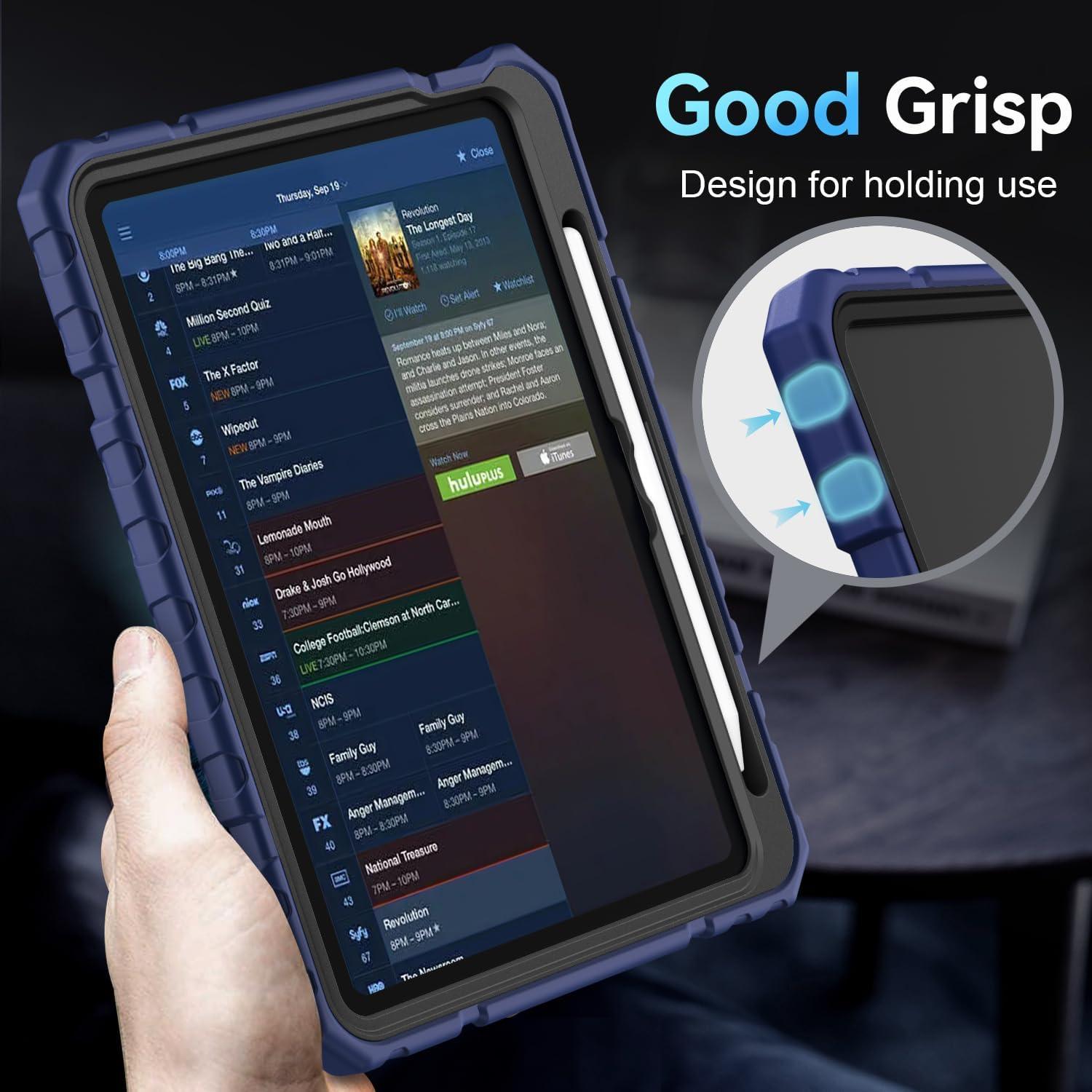 Funda Grifobes para iPad 11" A16 y 10.9" 10ª Gen Azul Marino