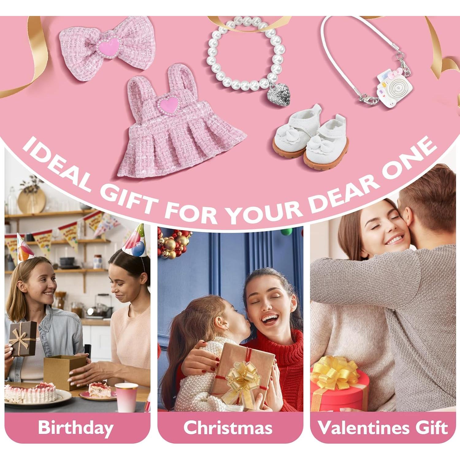 Conjunto de Ropa para Muñeca de 17 cm Gyothrig 5 Piezas