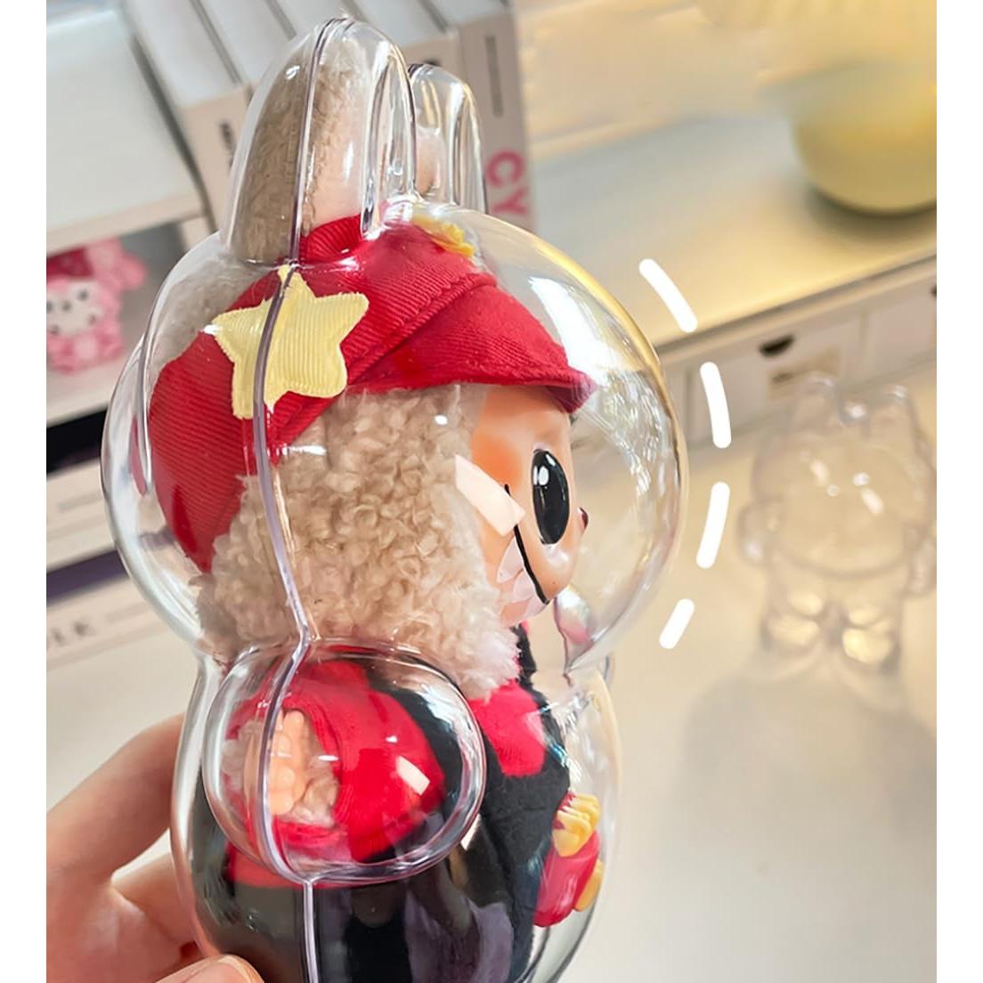 Caja Protectora Acrílica LRRH Labu-1 para Muñecas de Peluche