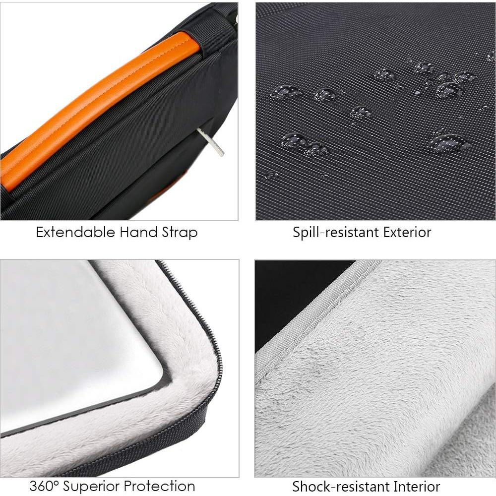 Funda Protectora Lacdo 360° para Laptop 15" Resistente al Agua