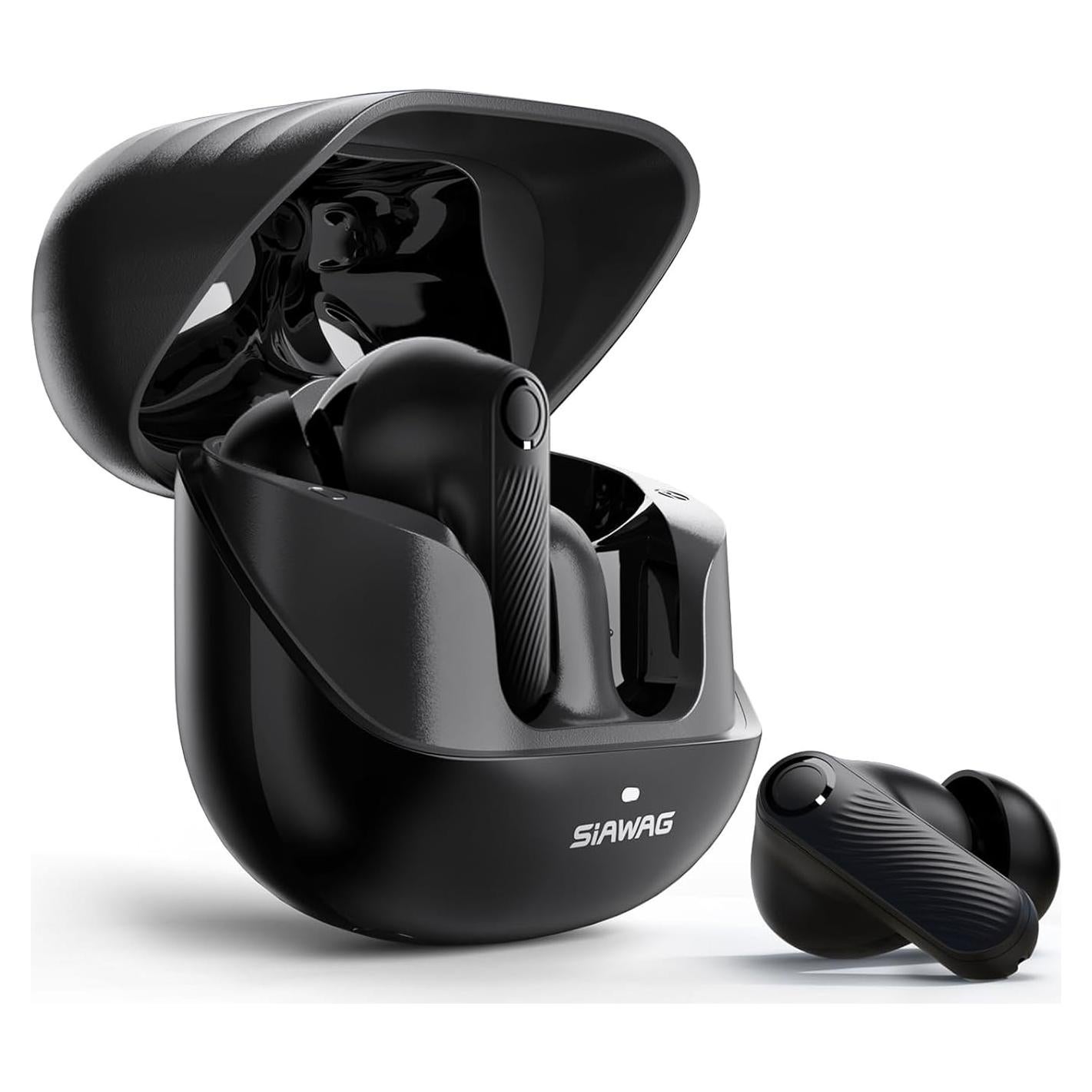 Auriculares Inalámbricos SIAWAG BTW73001 Bluetooth 5.4 100H ANC