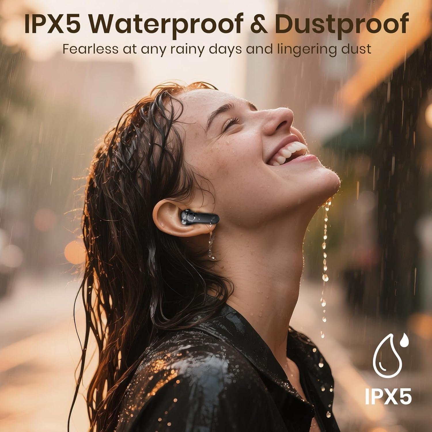 Auriculares Inalámbricos SIAWAG BTW73001 Bluetooth 5.4 100H ANC