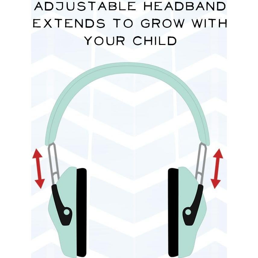 Auriculares de Cancelación de Ruido Silenciado para Niños - Protección Auditiva 27dB