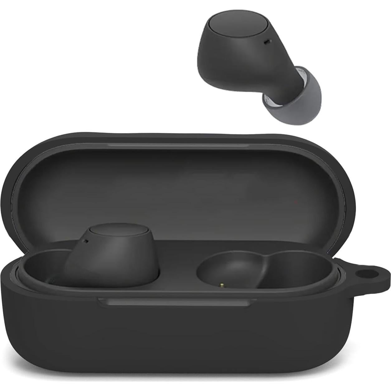 Funda de Silicona para Auriculares Sony WF-C510 - Negro