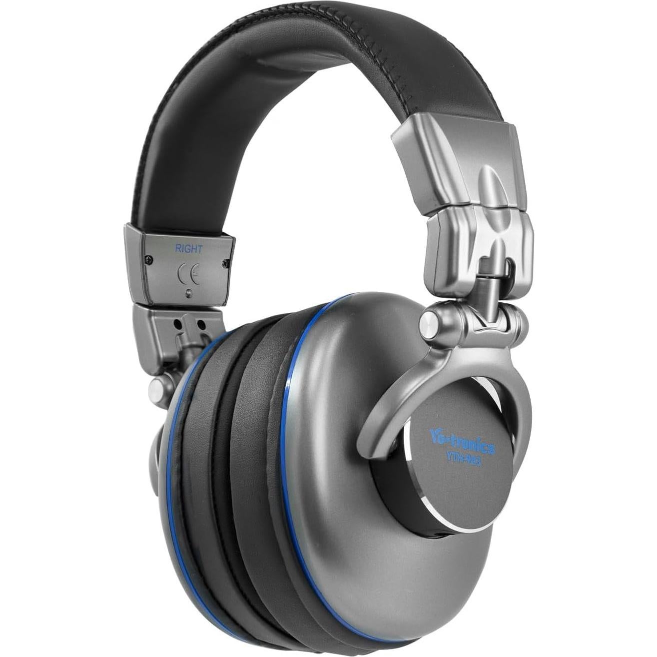 Auriculares Over-Ear Yo-tronics YTH-983-SL Plata con Cable