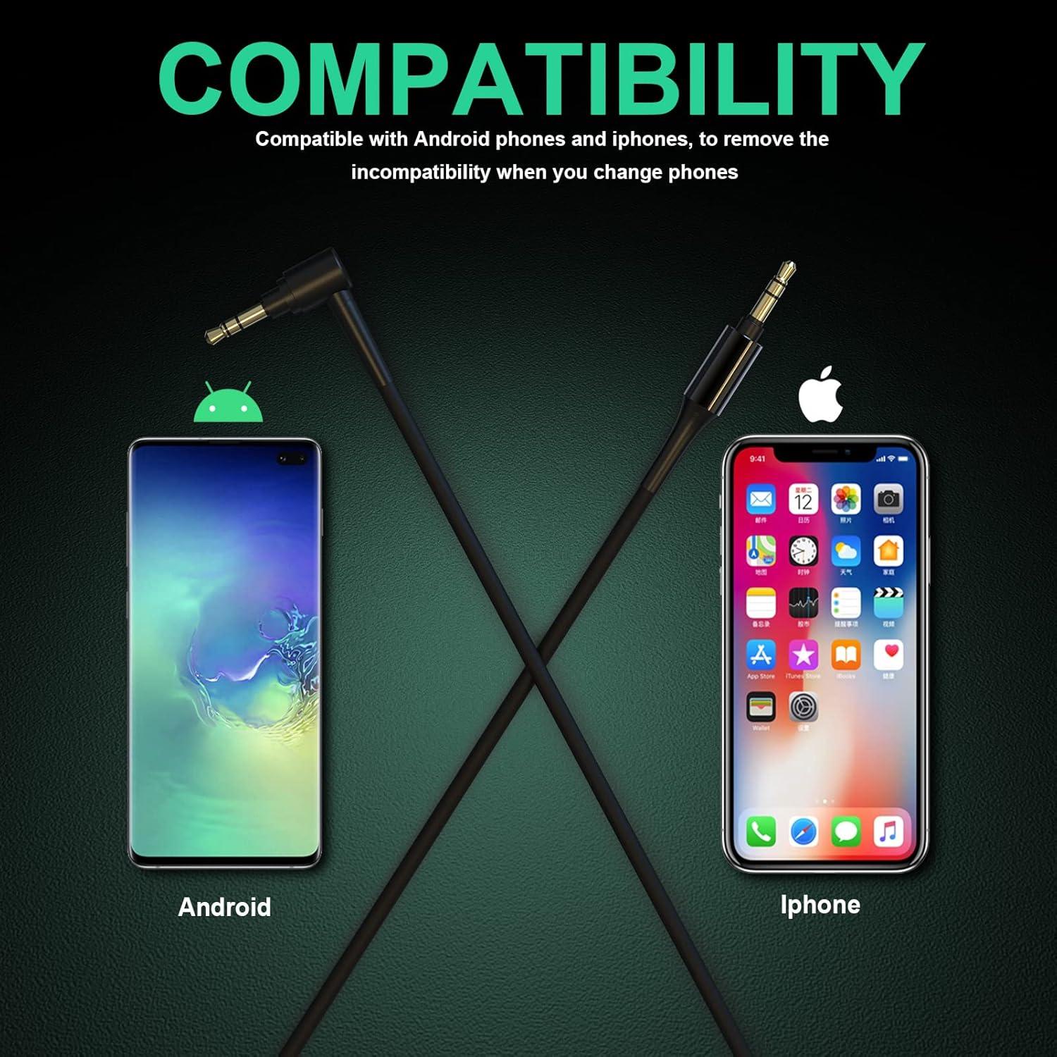 Cable de Audio de Reemplazo Koffmon para Auriculares Sony