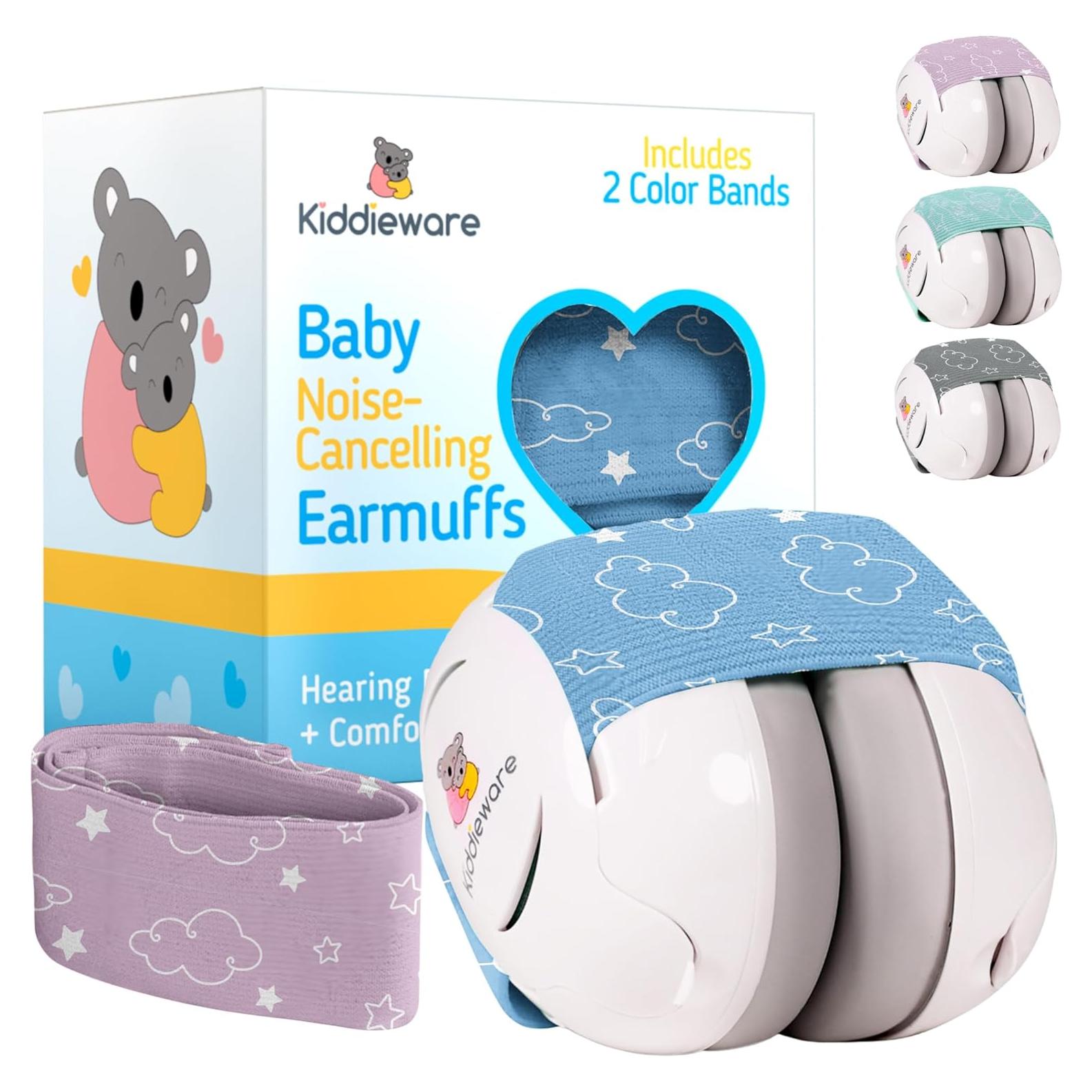 Auriculares para Bebés Aislantes de Ruido - Azul - 0-24 Meses