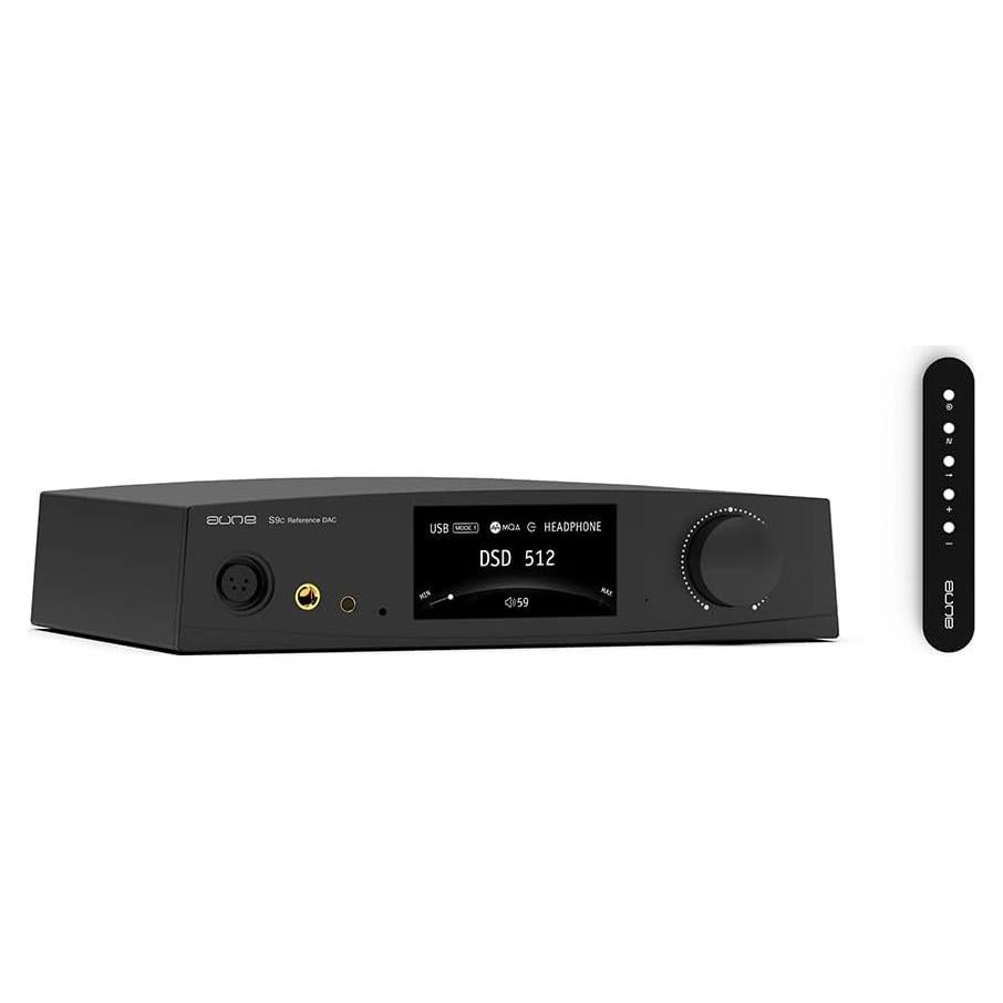 DAC Amplificador de Auriculares aune S9c Pro 32bit/768kHz Negro