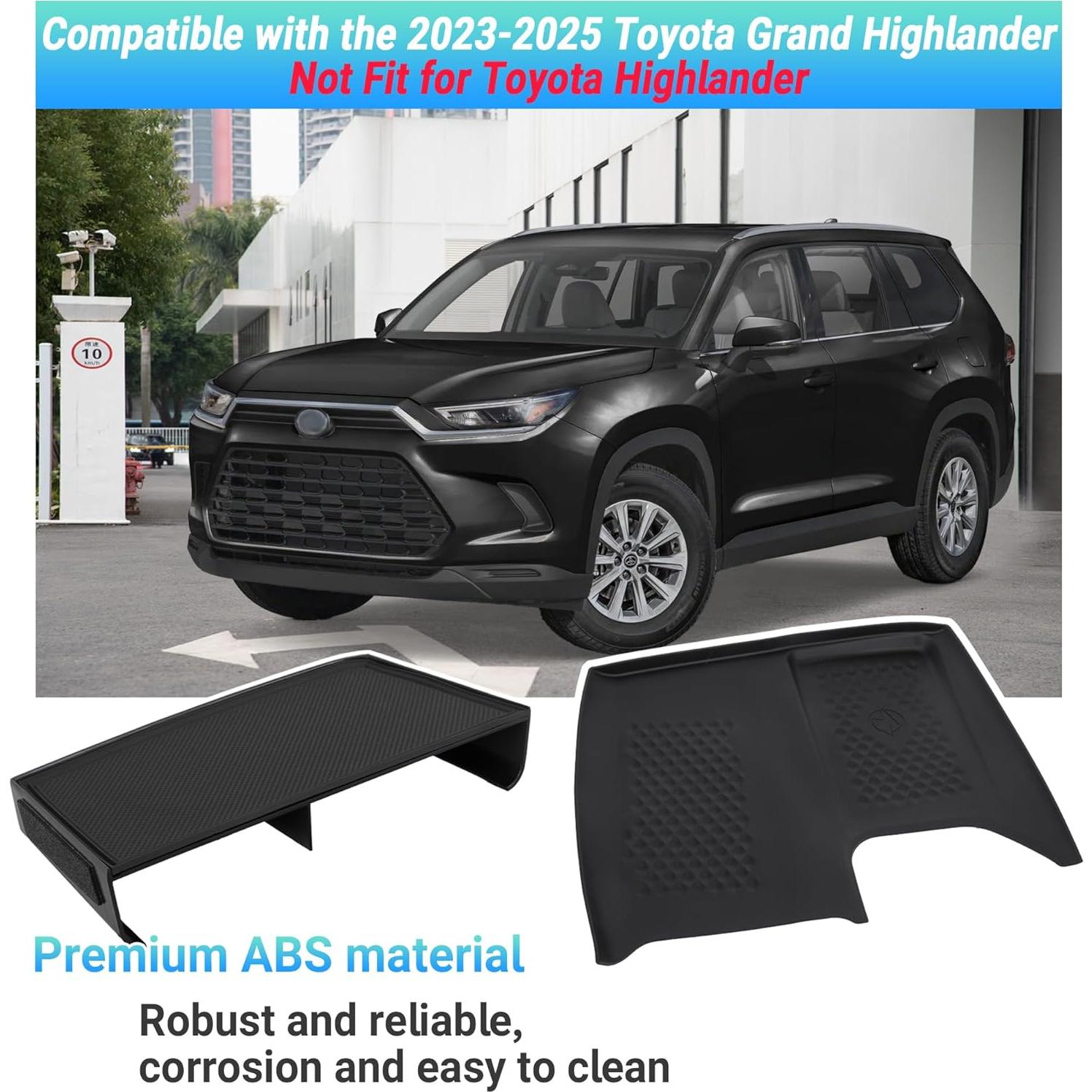 Organizador de Consola Central Sinminou para Toyota Grand Highlander 2023-2025