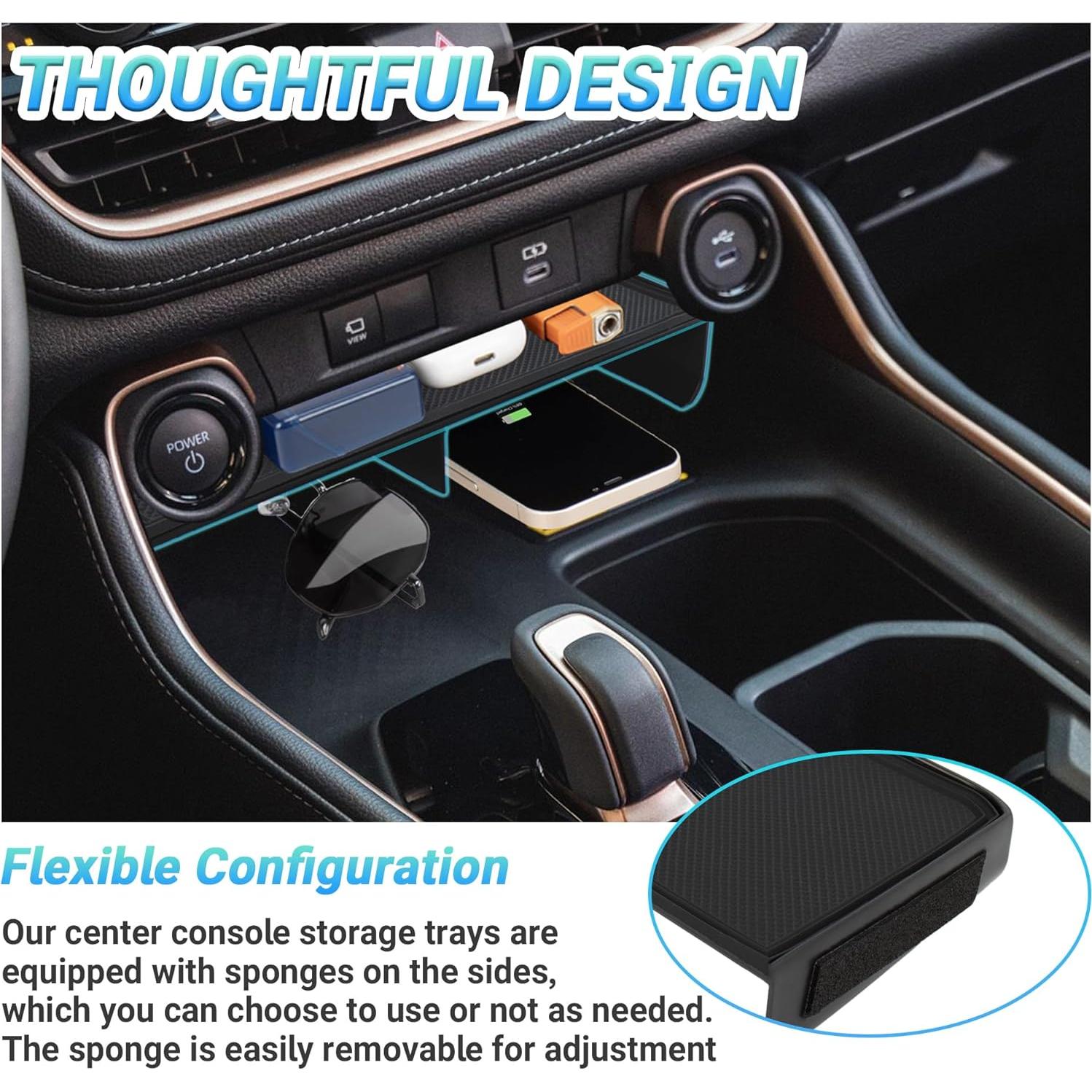 Organizador de Consola Central Sinminou para Toyota Grand Highlander 2023-2025