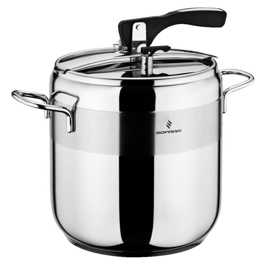 Olla a presión Sofram 6L acero inoxidable 18/10 apta lavavajillas