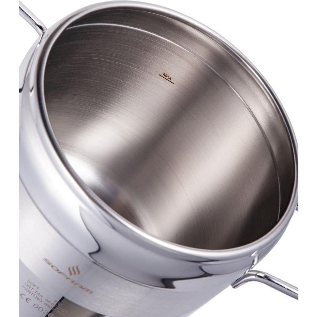 Olla a presión Sofram 6L acero inoxidable 18/10 apta lavavajillas