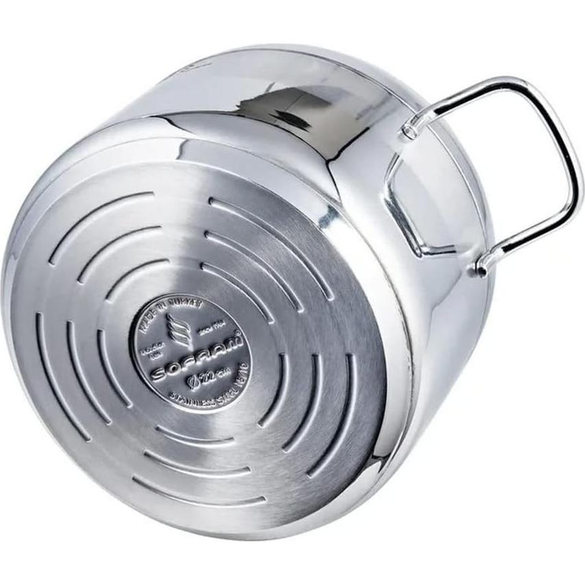 Olla a presión Sofram 6L acero inoxidable 18/10 apta lavavajillas