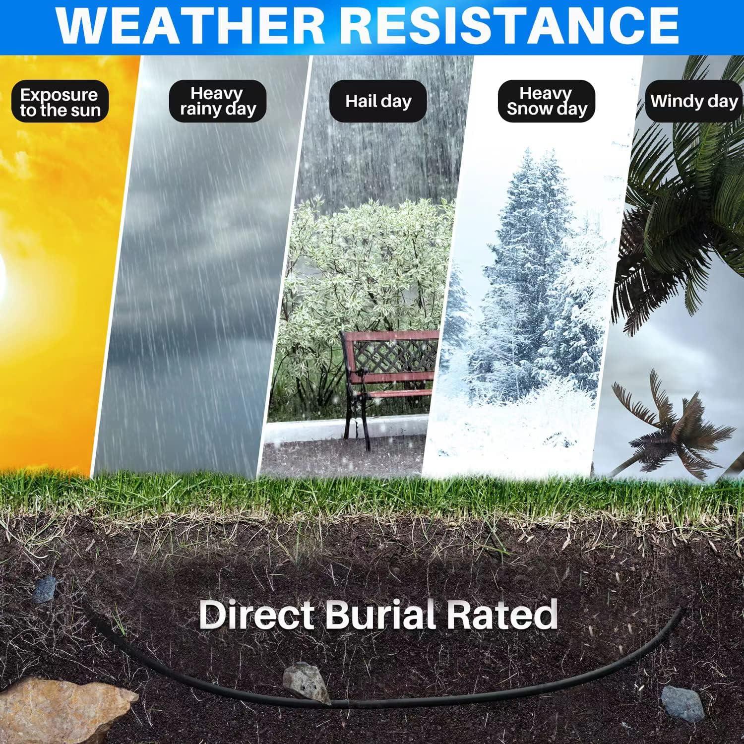 Cable Ethernet Exterior Cat 6 Adoreen 7.62 m Negro Resistente