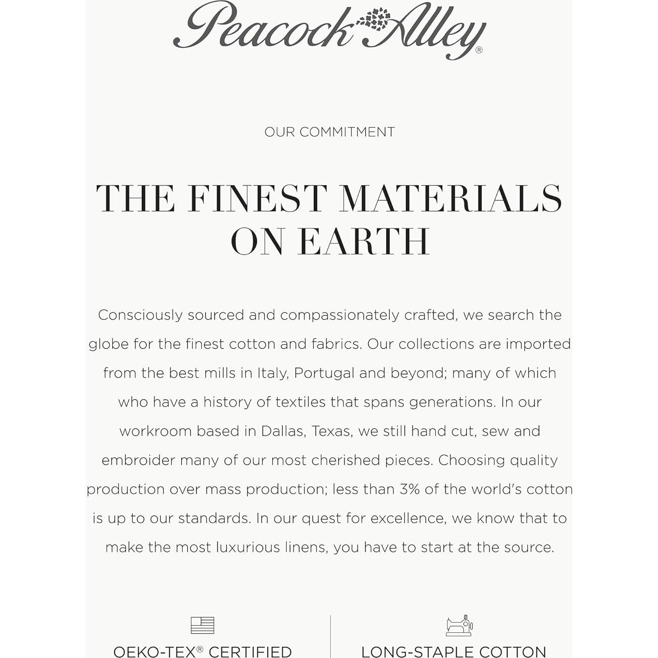 Conjunto de Toallas Diamond Peacock Alley 6 Piezas 100% Algodón