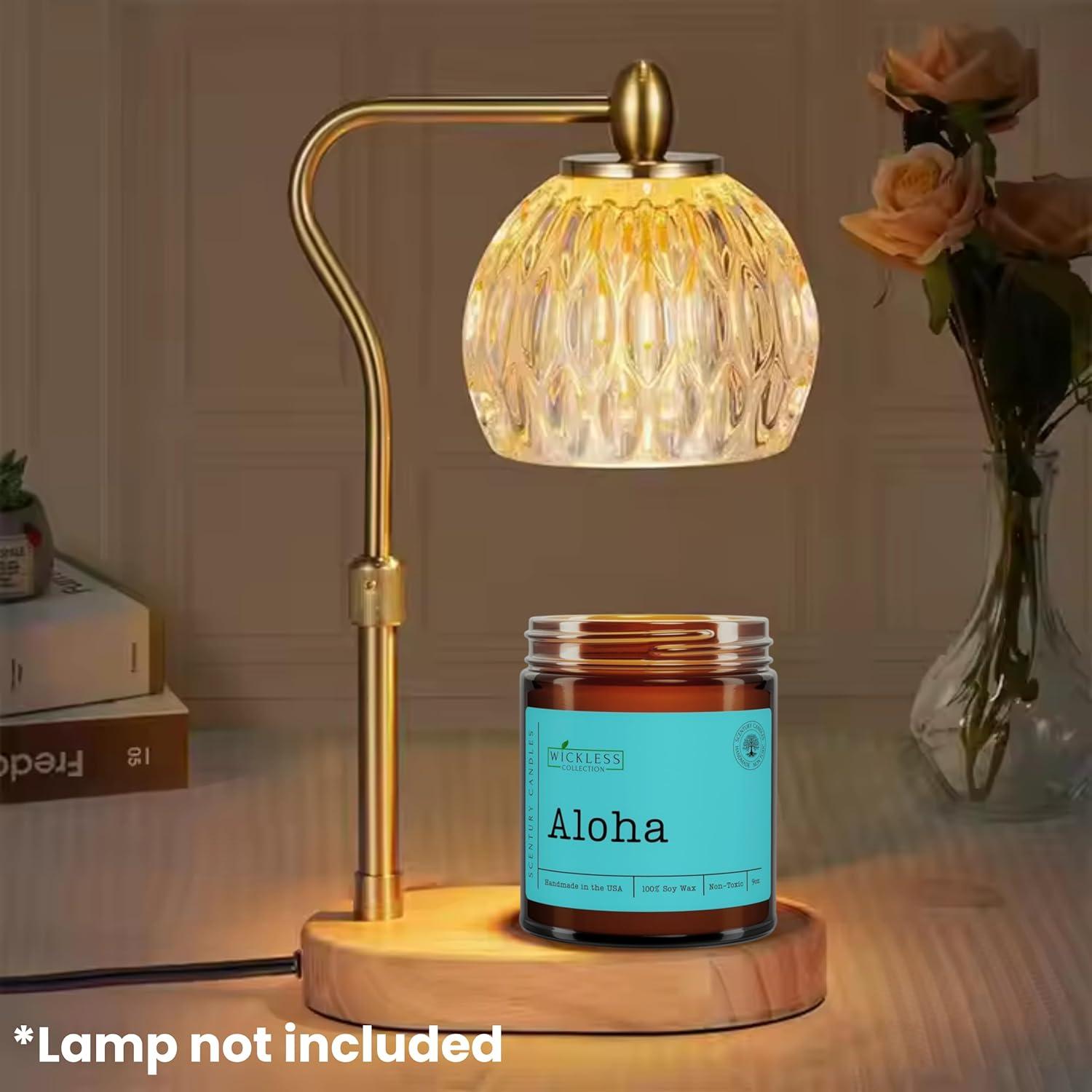 Velas Aromáticas Scentury Aloha 100% Cera de Soja 450g