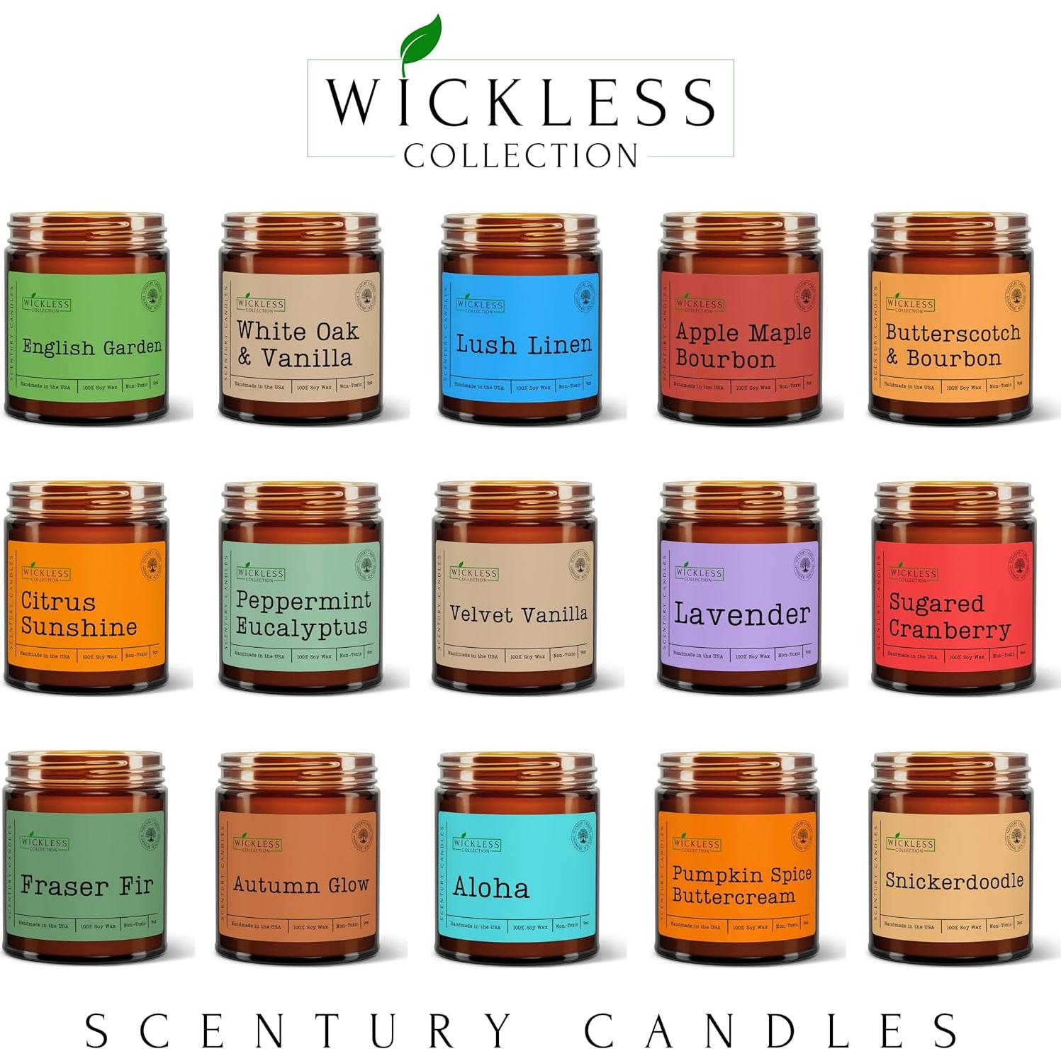 Velas Aromáticas Scentury Aloha 100% Cera de Soja 450g