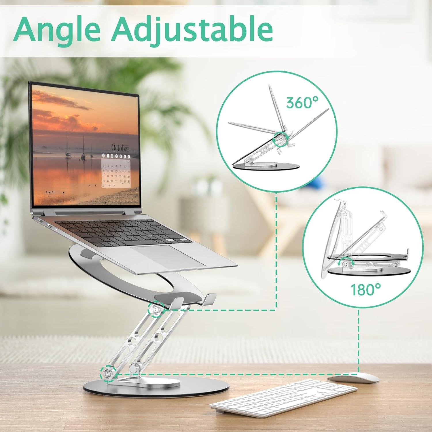 Soporte para Laptop Ergonómico GleYo TM2 Ajustable 360°