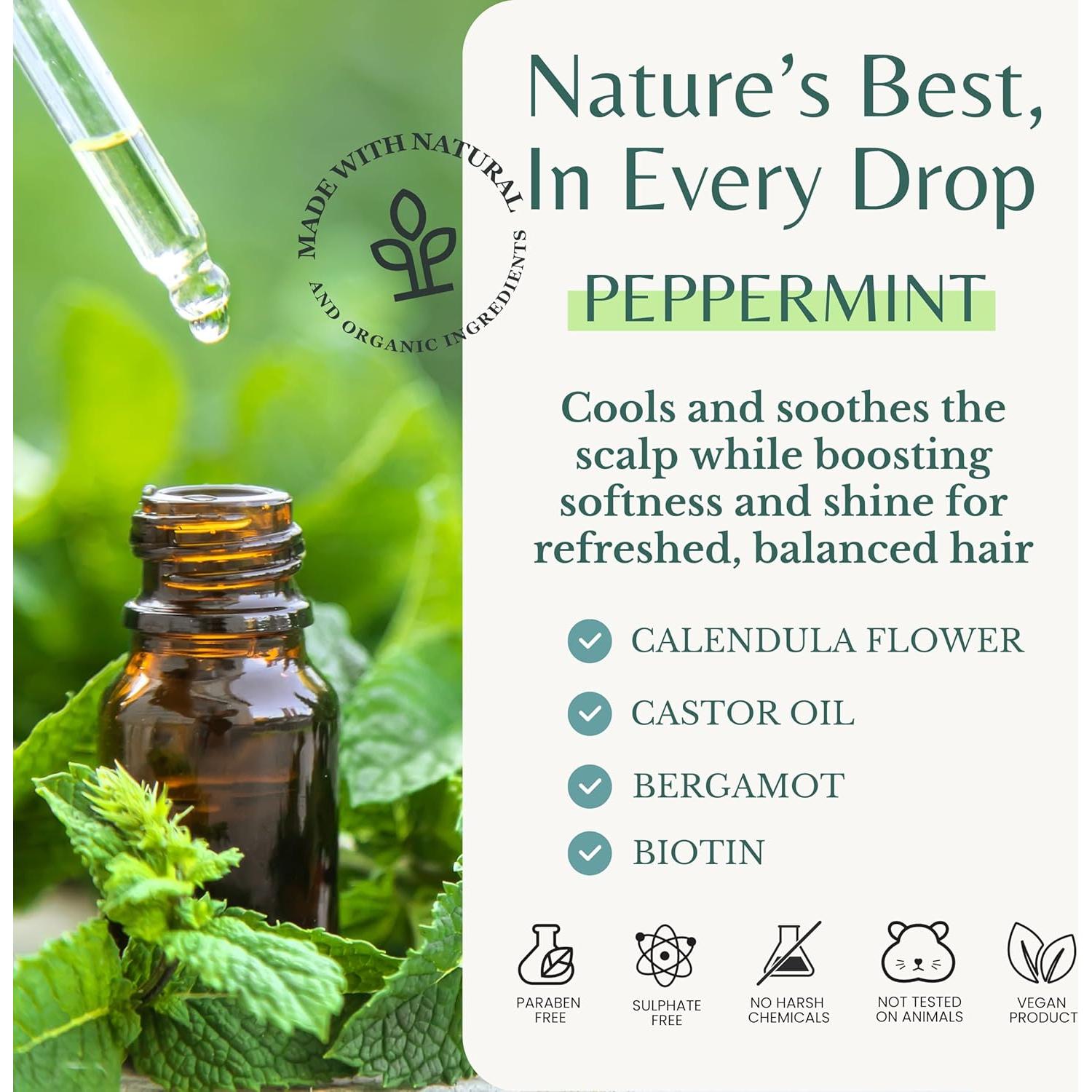 Acondicionador Vegano Edenika de Menta y Caléndula 473 ml