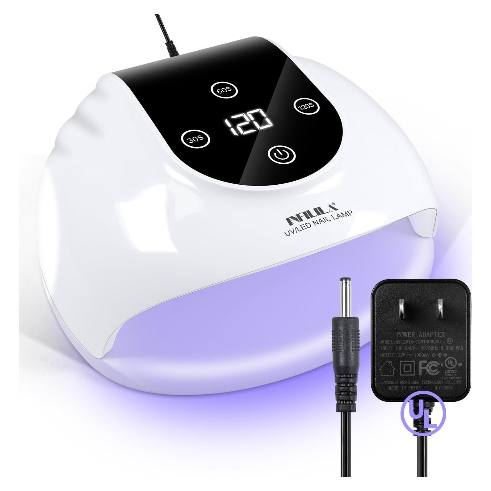 Lámpara UV para Uñas NXJ INFILILA 268W con 66 LEDs