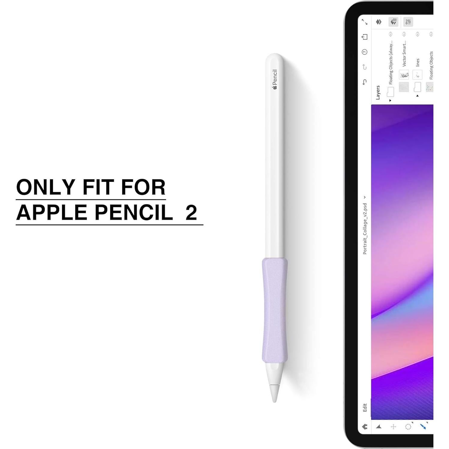 Funda de Silicona Litumfen para Apple Pencil 2da Gen - 3 Piezas