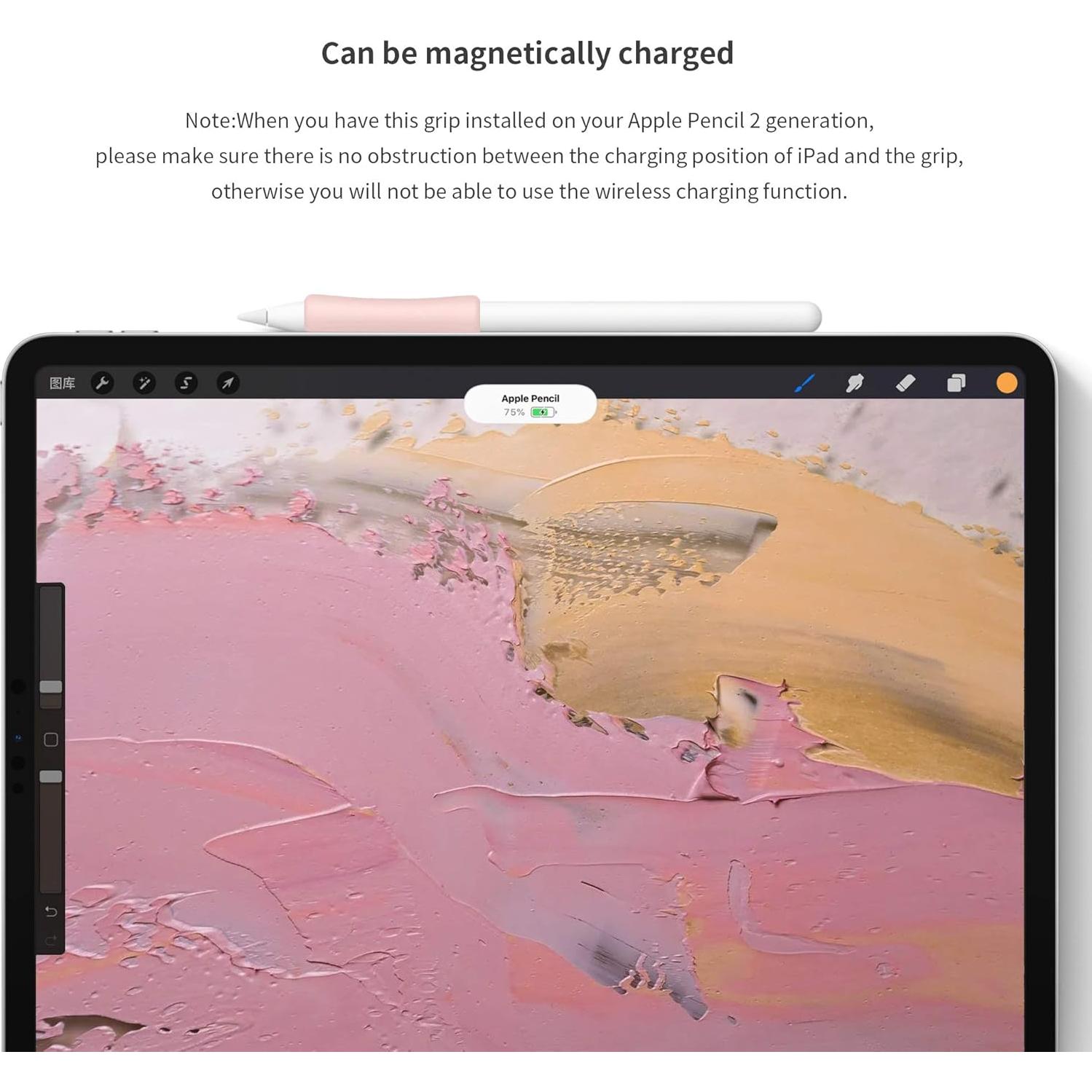 Funda de Silicona Litumfen para Apple Pencil 2da Gen - 3 Piezas