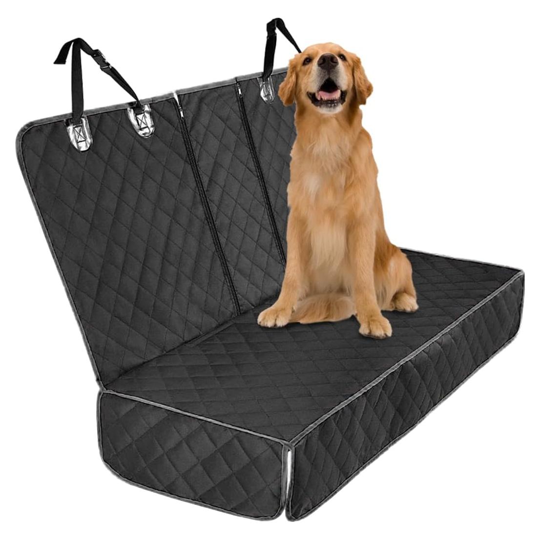 Funda de Asiento para Perros BESULEN Impermeable Universal Negro