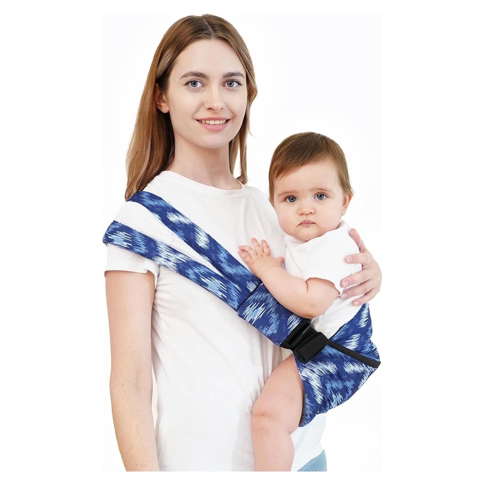 Portabebés GAGAKU Ajustable Ergonomico Azul 6-36 Meses
