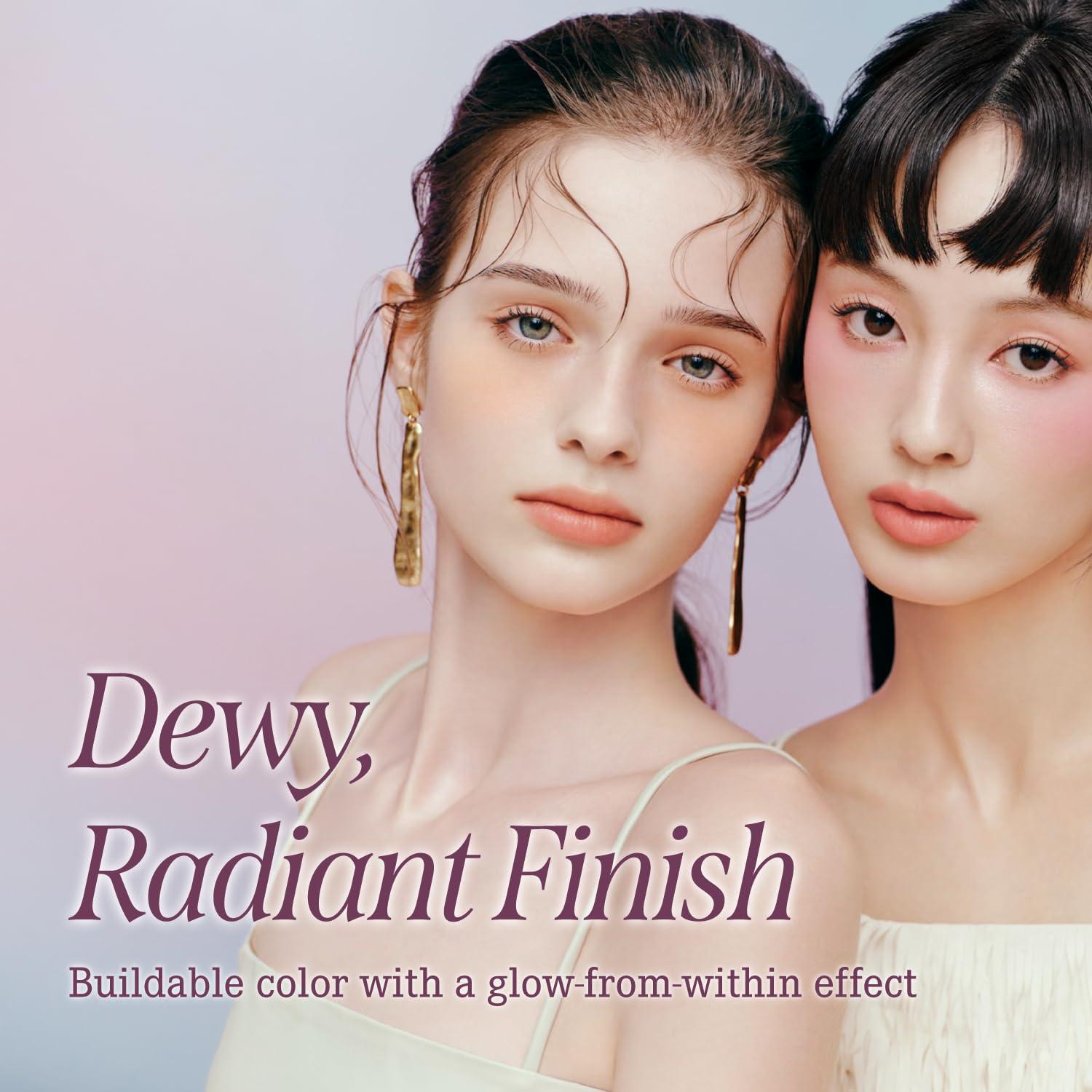 Rubor Líquido Dear Dahlia Petal Drop Beige Rosado 3.98g