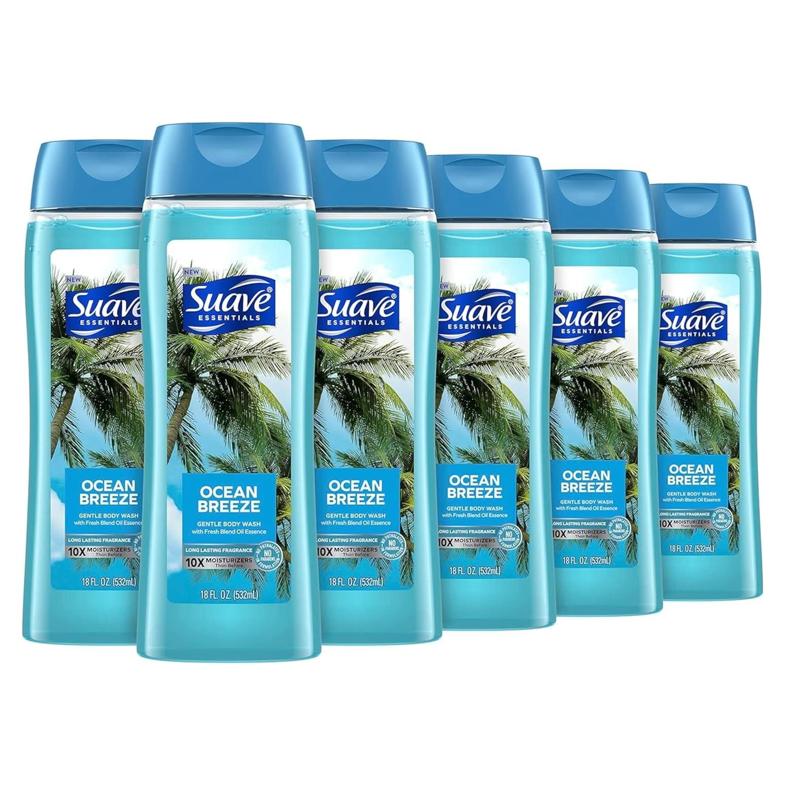 Gel de Ducha Hidratante Suave 6x510g Aroma Oceánico