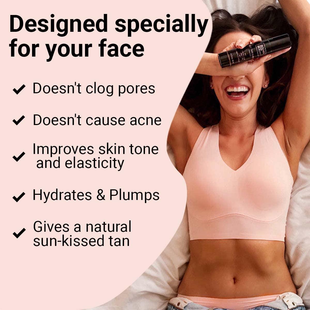 Suero Autobronceador Facial GOLDEN STAR BEAUTY 113g Hidratante