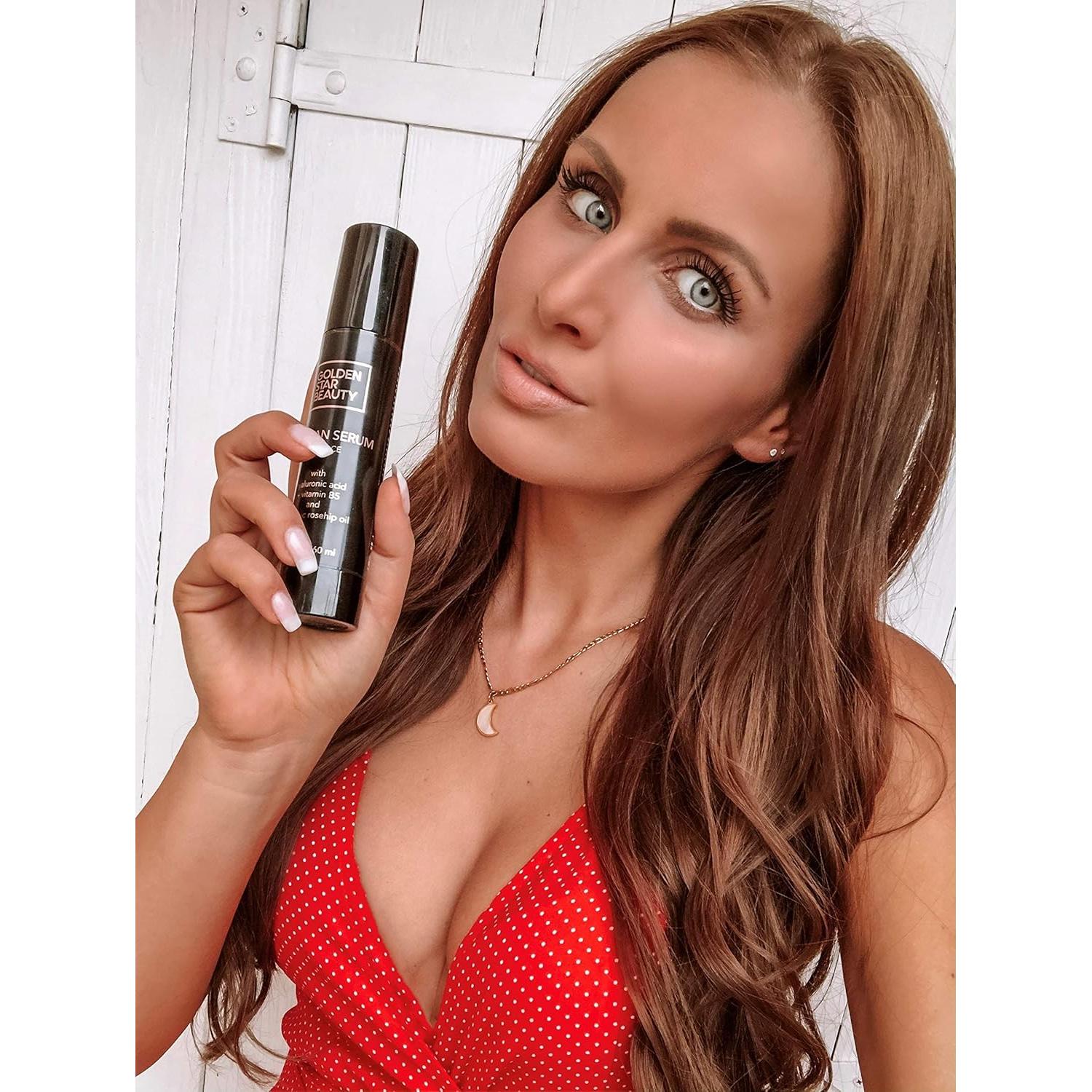 Suero Autobronceador Facial GOLDEN STAR BEAUTY 113g Hidratante