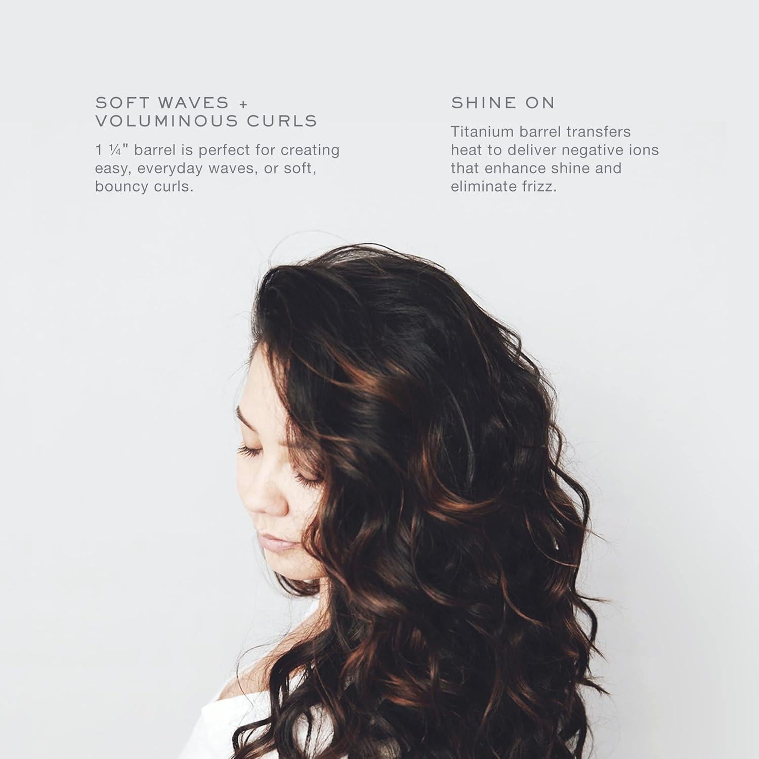 Rizador de Cabello Kristin Ess 3.2 cm Doble Voltaje Profesional