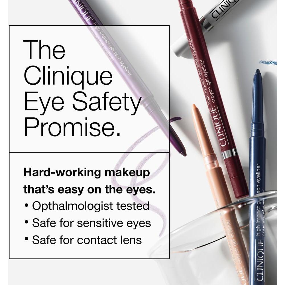 Delineador de Gel Clinique AA Negro Intenso 14.4cm Impermeable