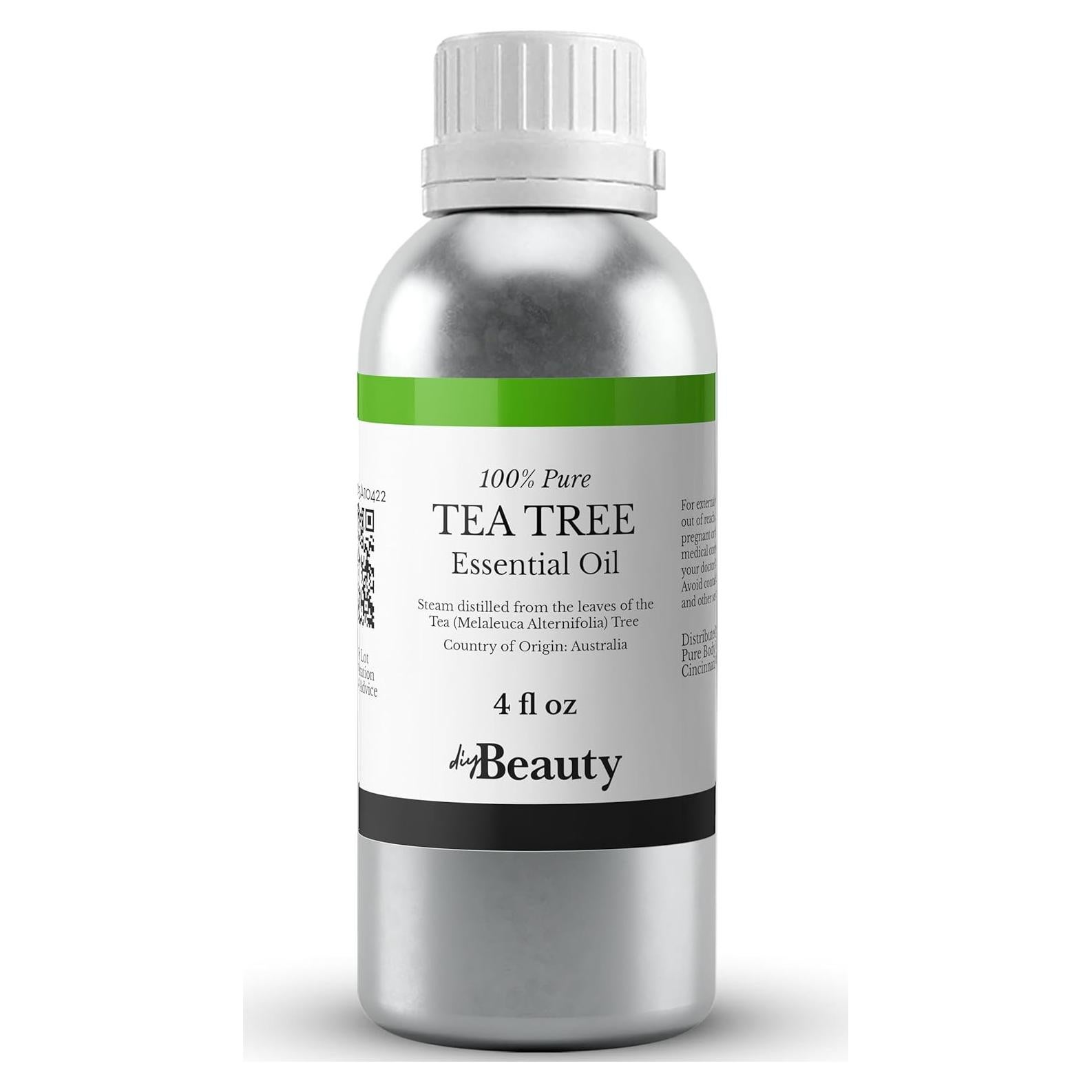 Aceite de Árbol de Té 100% Puro DIYBeauty 118 ml - Orgánico