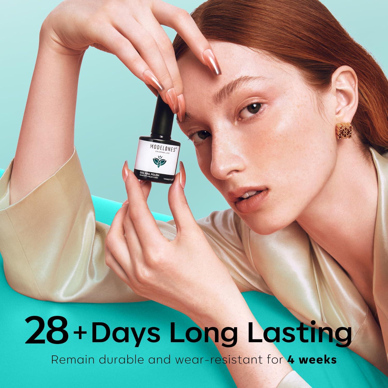 Set de Esmalte de Uñas Gel Ojo de Gato Modelones 6 Colores