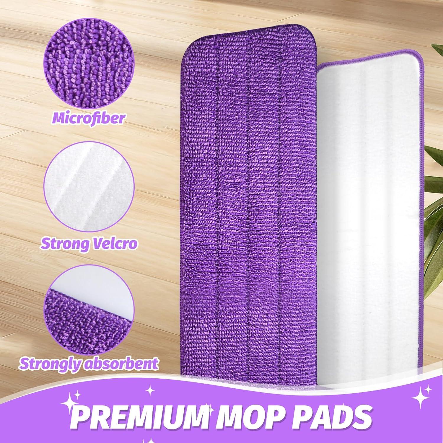 Almohadillas de Microfibra Reutilizables LYASILGC - Paquete de 4