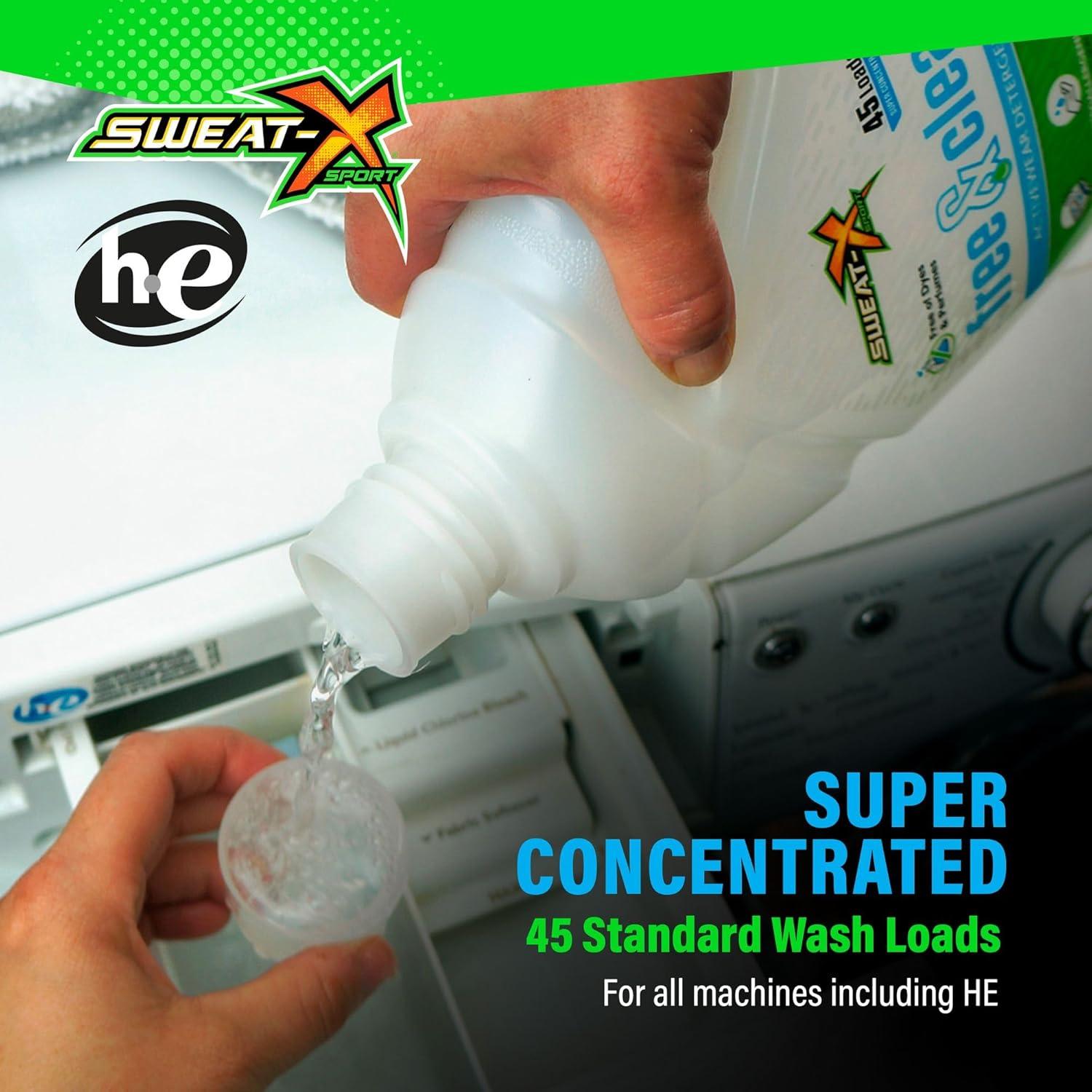 Detergente para Ropa Deportiva Sweat X 1.32L Hipoalergénico