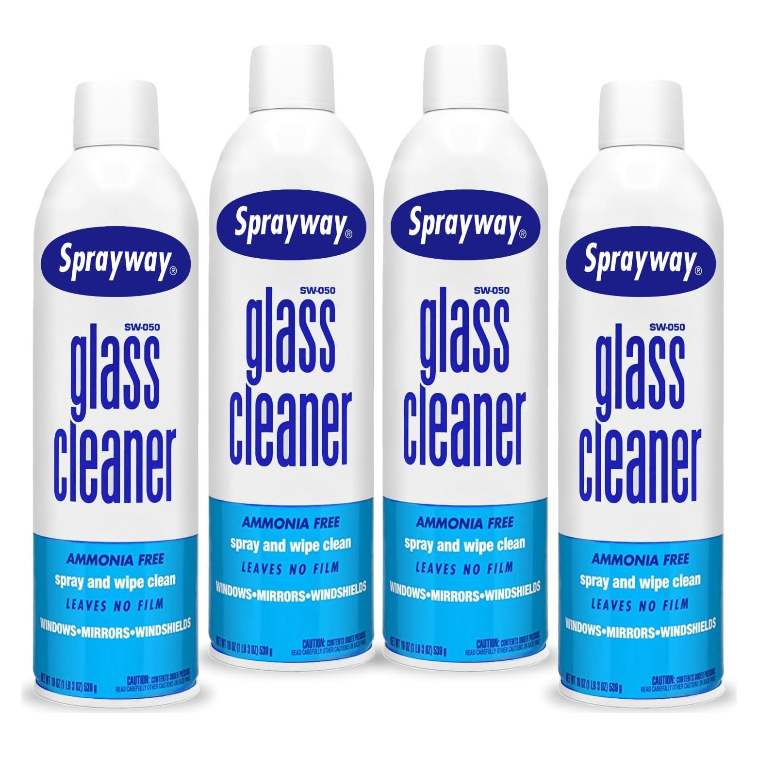 Limpiador de Vidrios Sprayway - Paquete de 4 x 0.54 kg