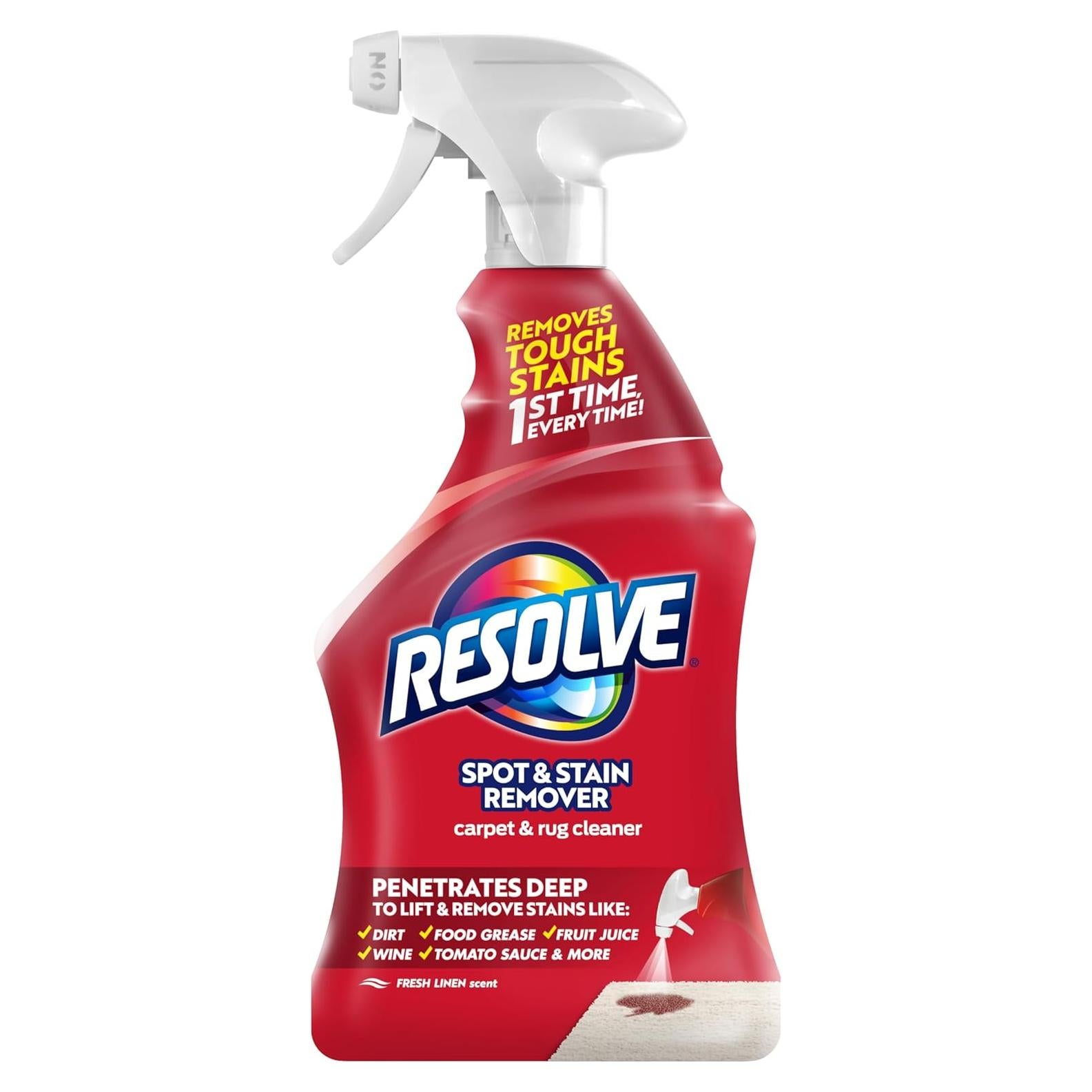 Removedor de Manchas de Alfombra Resolve Triple Oxi 623ml