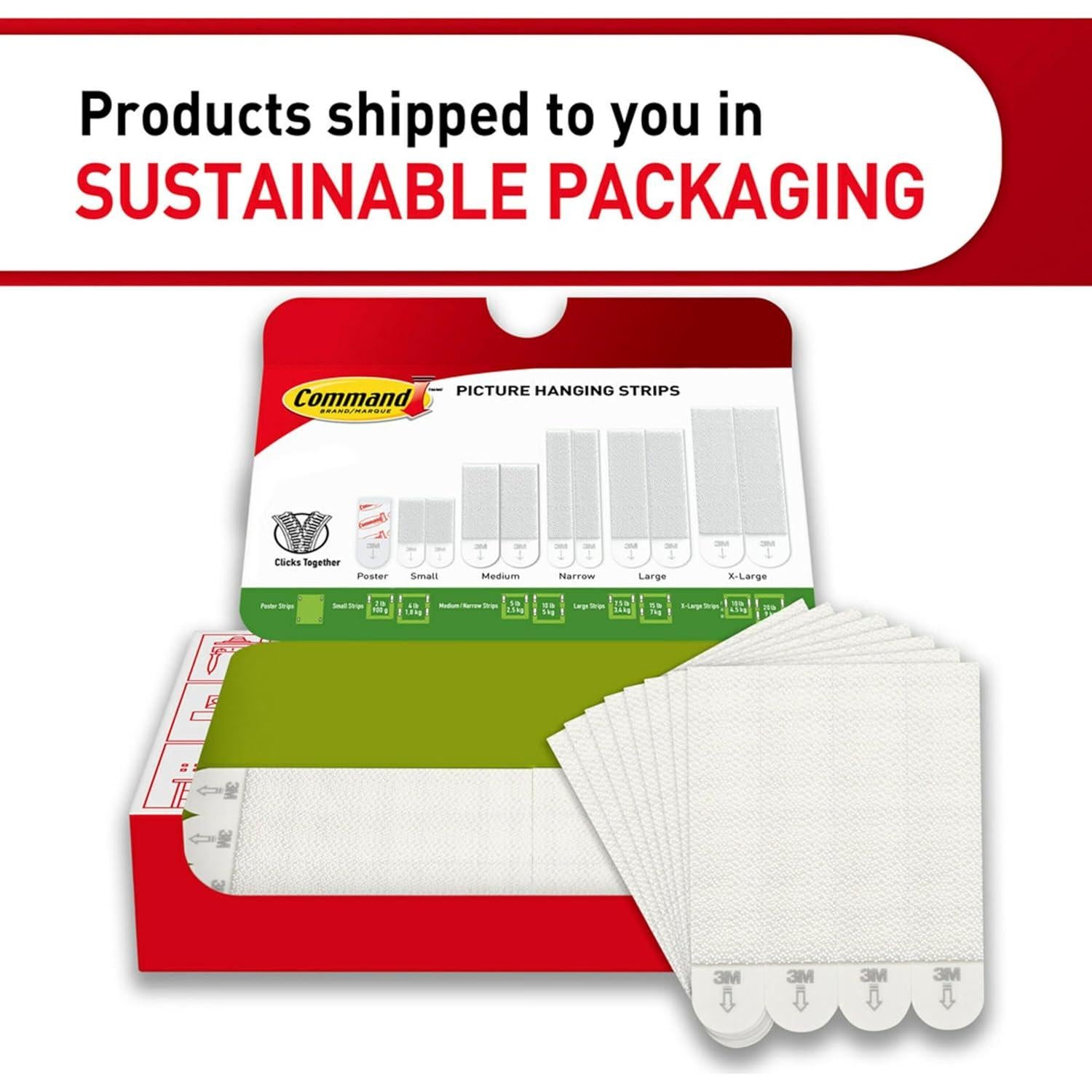 Cintas para Colgar Cuadros Command 9 kg XL - 10 Pares