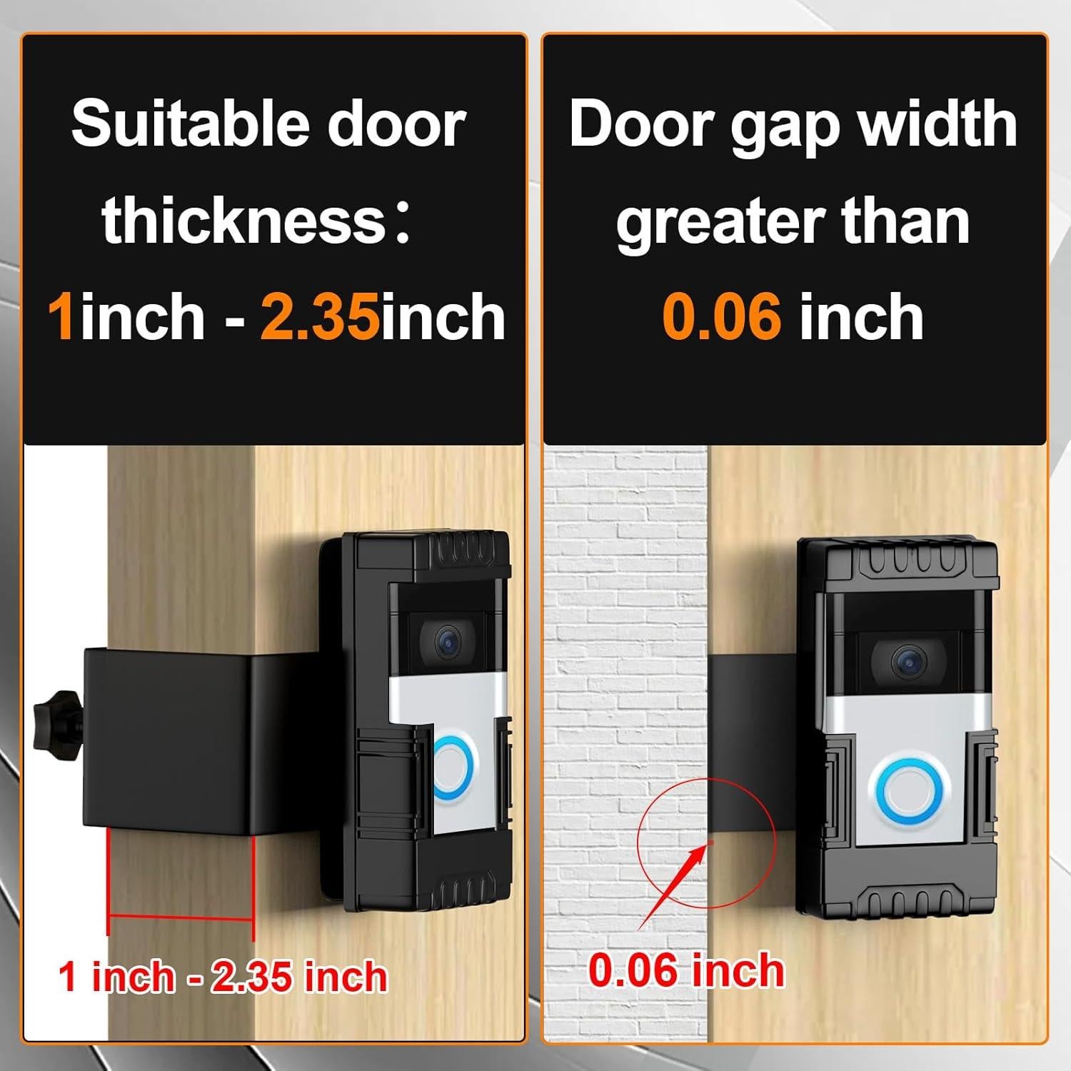 Soporte de Timbre Antirrobo TagRecove Sin Perforación para Ring/Blink