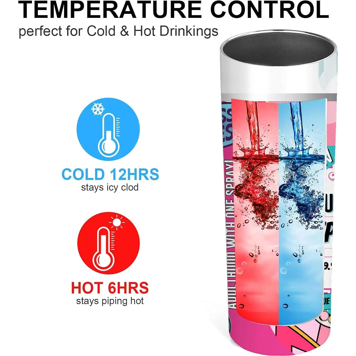 Vaso Aislado TUMBTU 600ml Acero Inoxidable Divertido